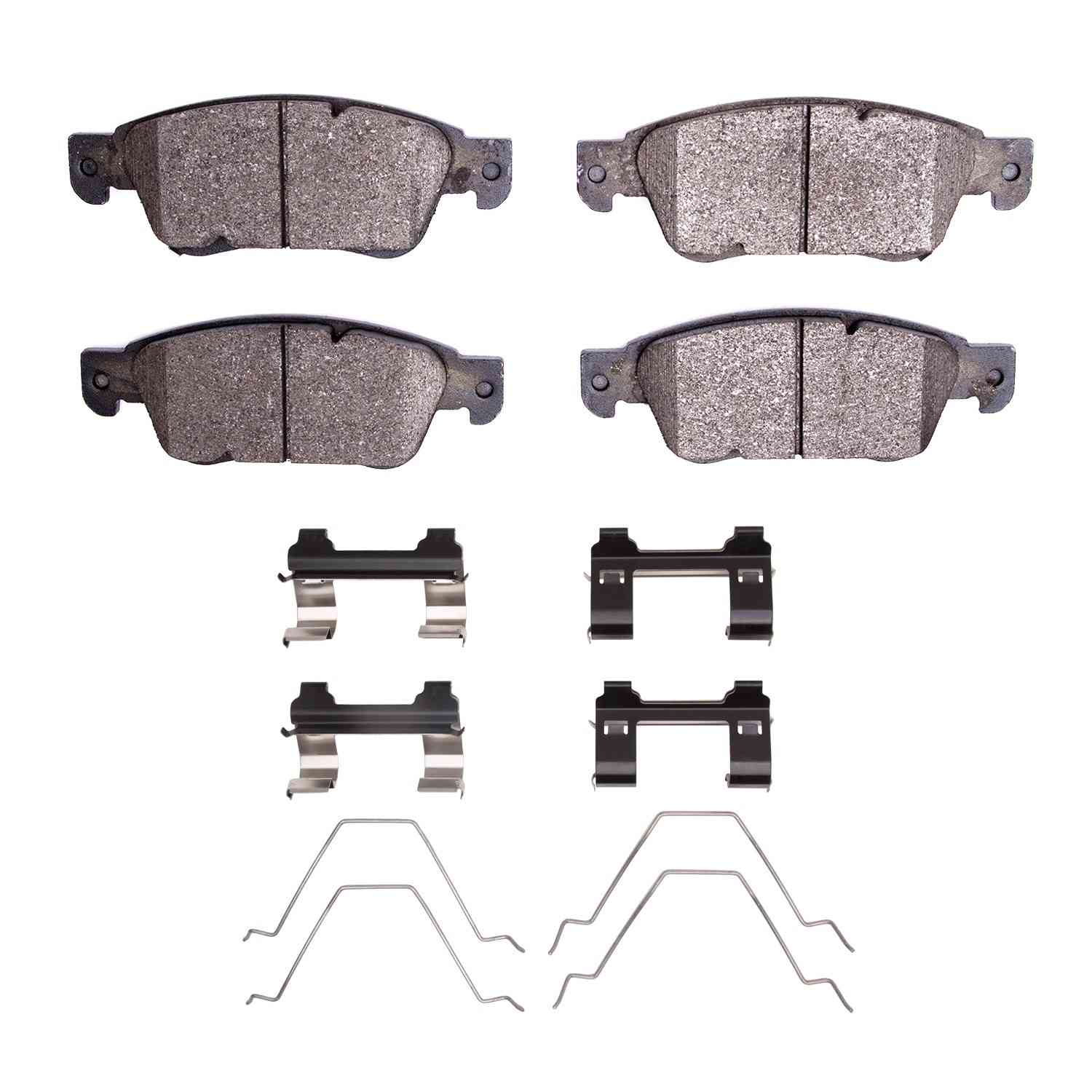 R1 Concepts 07-15 Infiniti G35 Front Euro Ceramic Pads & Hardware Kit
