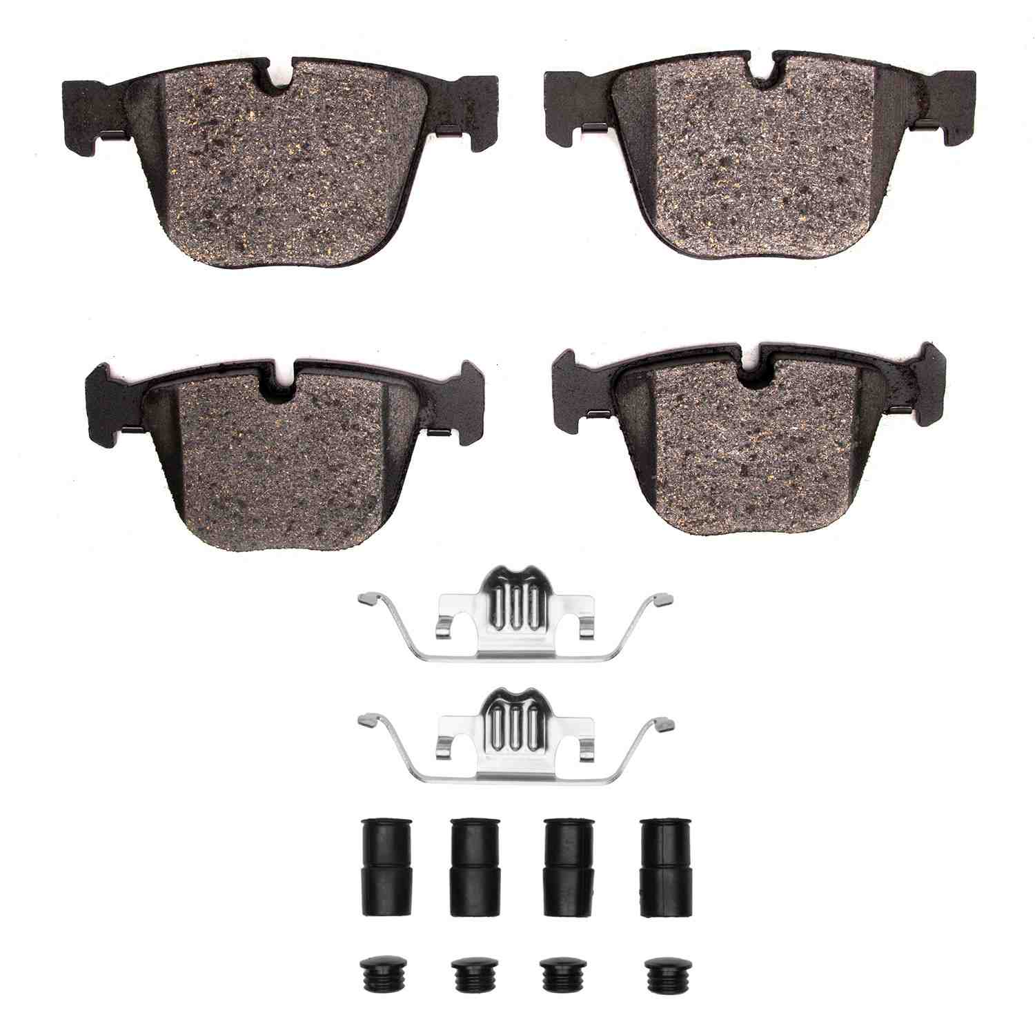 R1 Concepts 07-19 BMW X5 Rear Euro Ceramic Pads & Hardware Kit
