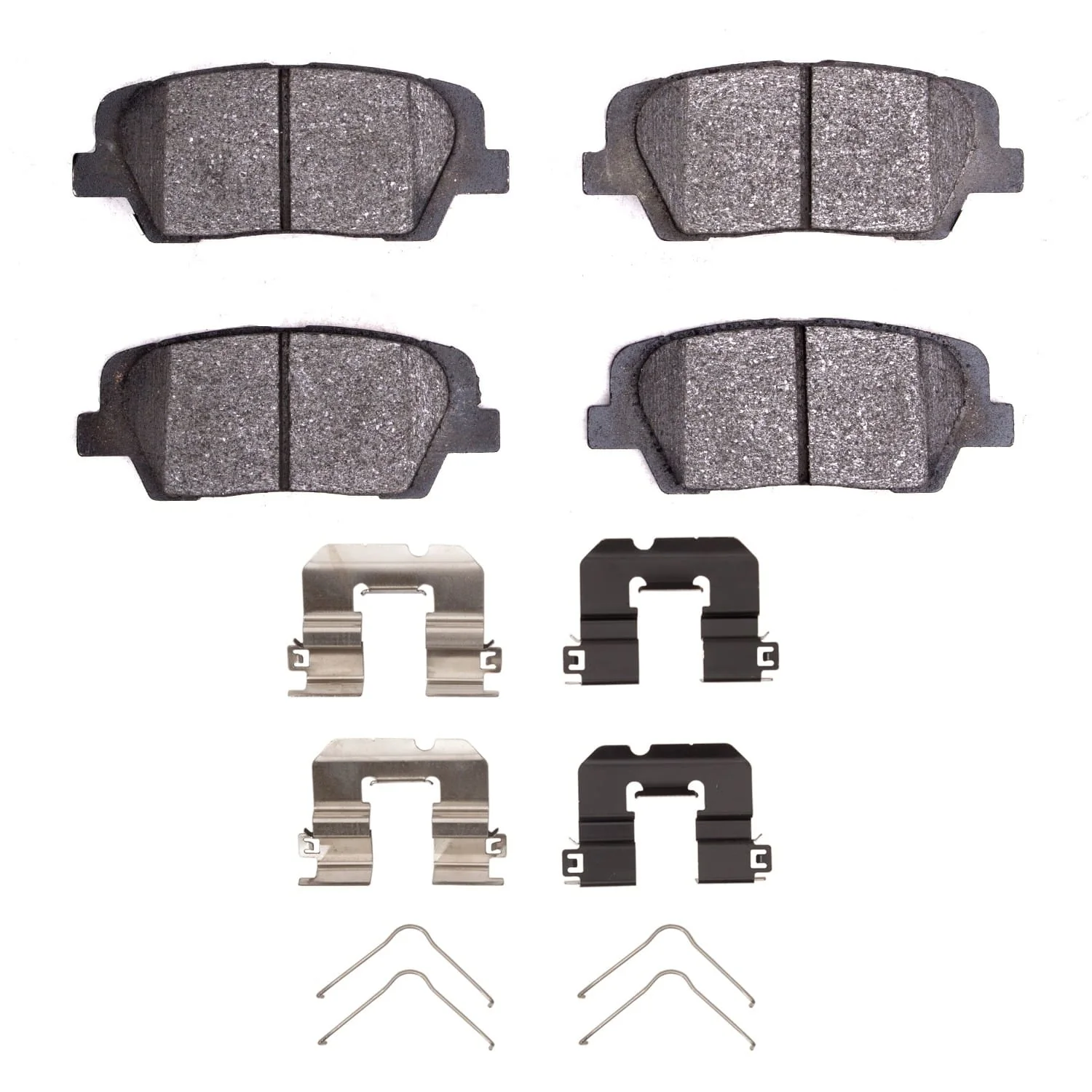 R1 Concepts 07-22 Kia Borrego Rear Ceramic Brake Pads and Hardware Kit