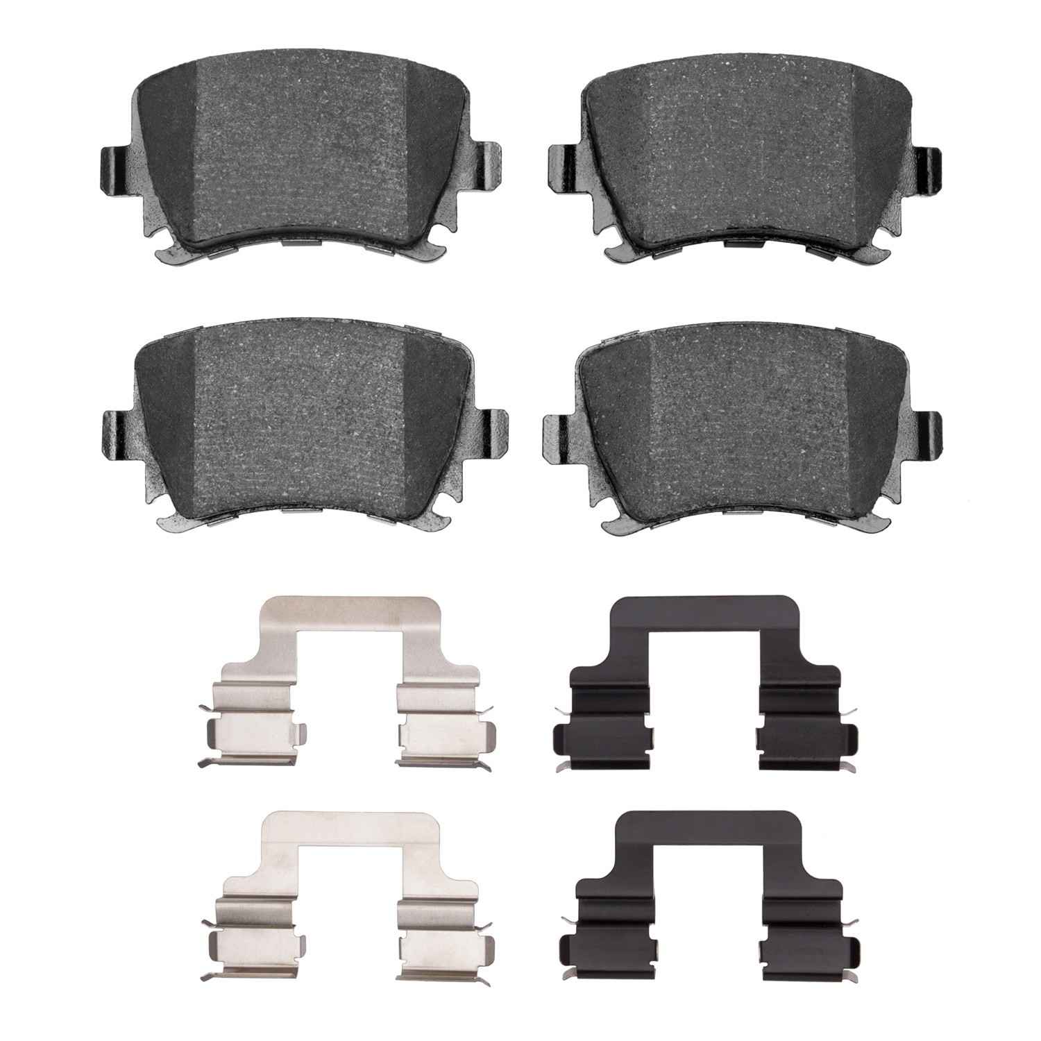 R1 Concepts 08-16 Audi TT Quattro RS Rear Optimum OE Pads & Hardware Kit