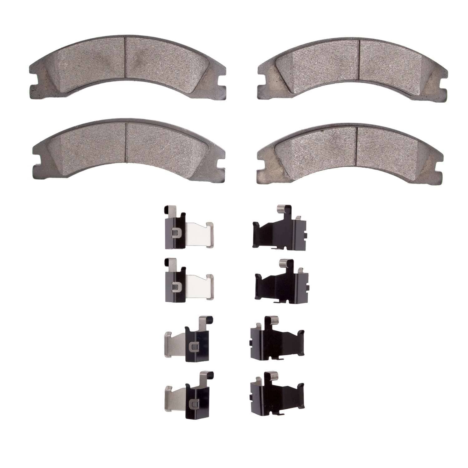 R1 Concepts 08-25 Ford E-Super Duty Rear Ceramic Pads & Hardware Kit
