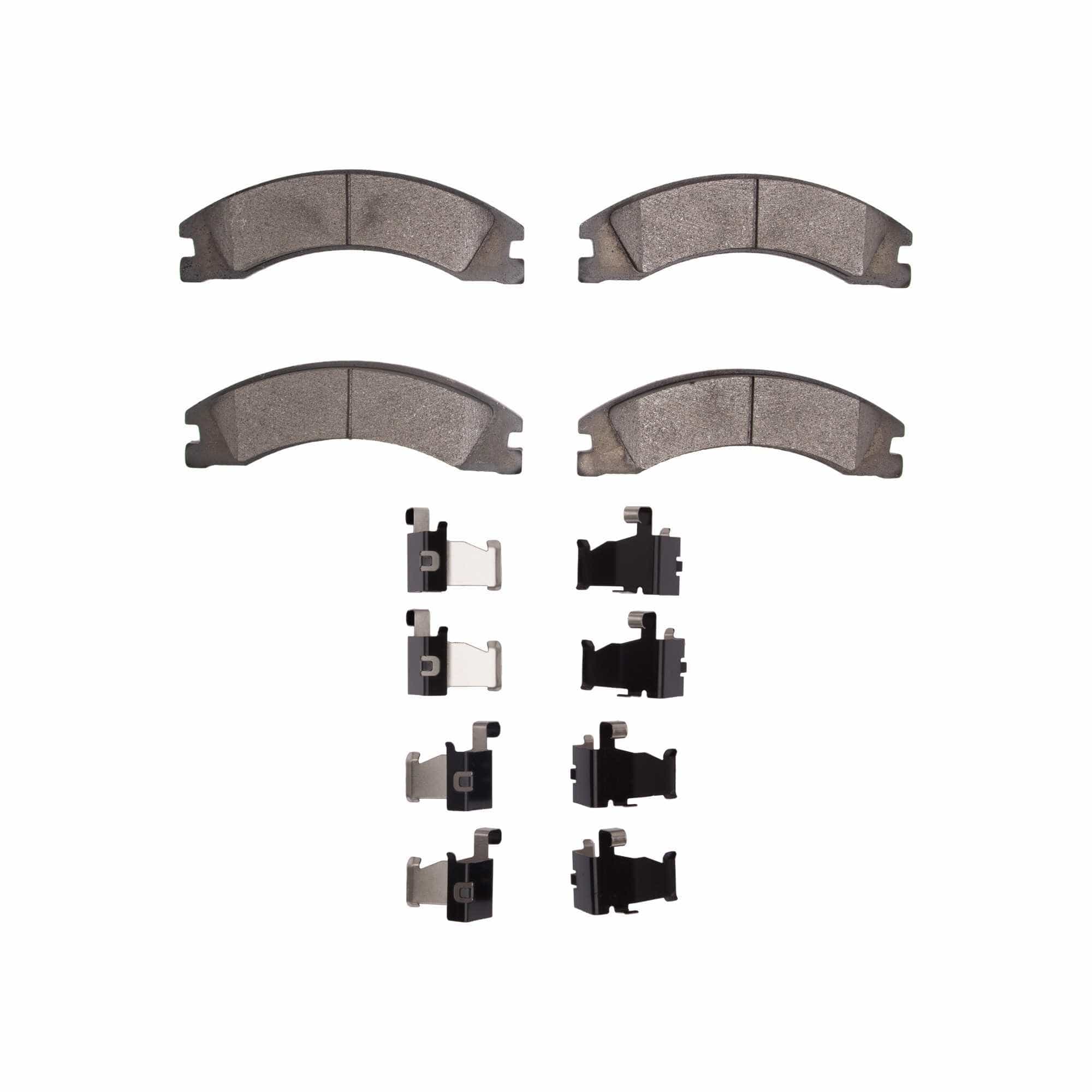 R1 Concepts 08-25 Ford E-Super Duty Rear Ceramic Pads & Hardware Kit - Image 2