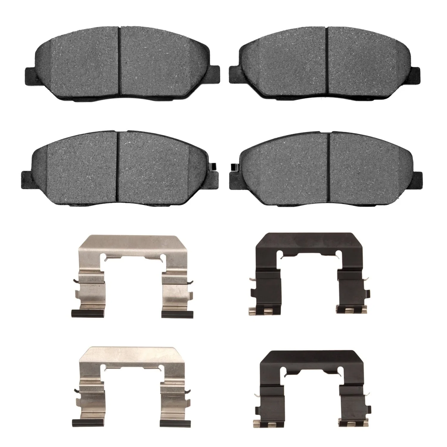 R1 Concepts 09-11 Hyundai Genesis Sedan Front Semi Met Brake Pads and Hardware Kit