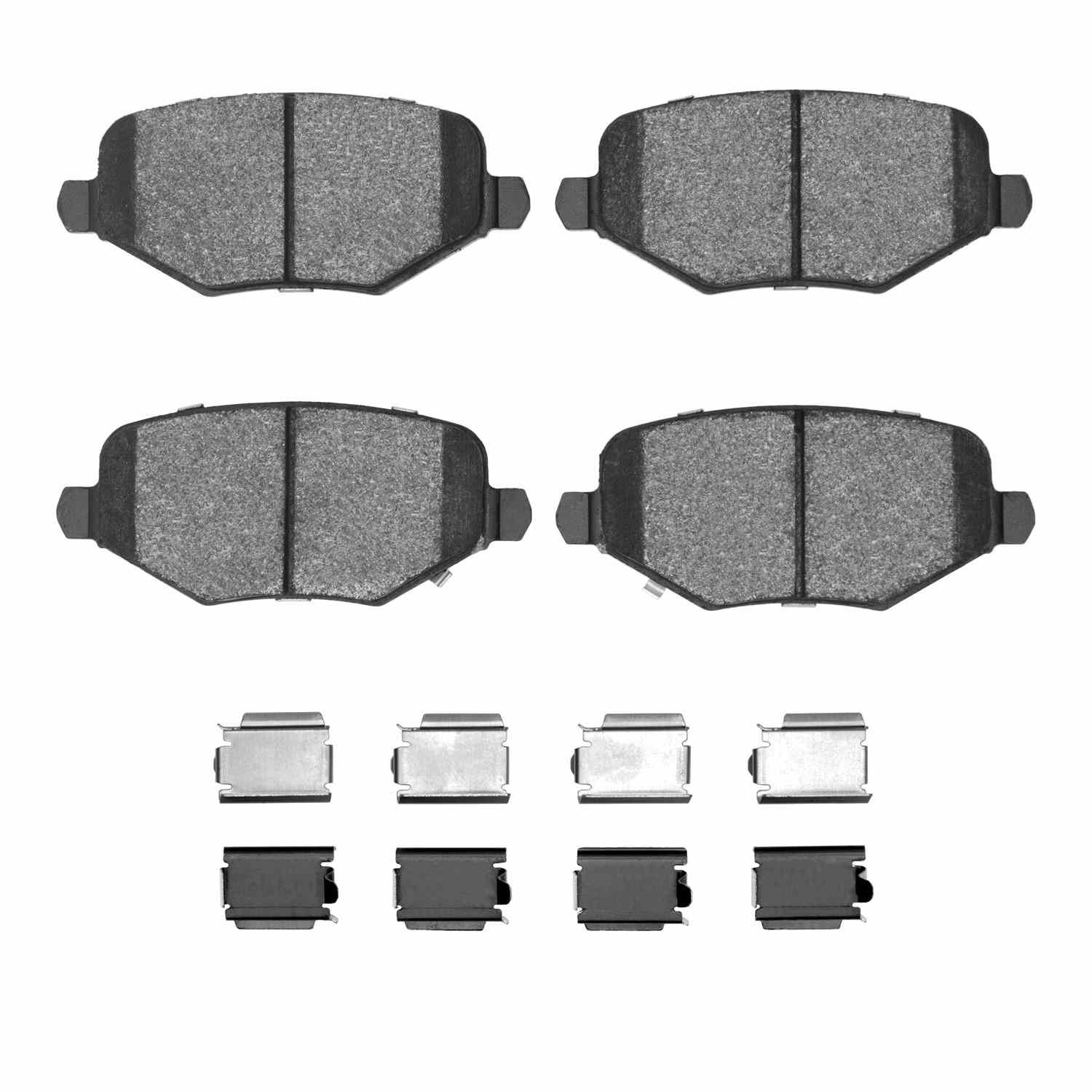 R1 Concepts 09-14 Dodge Journey Rear Optimum OE Pads & Hardware Kit