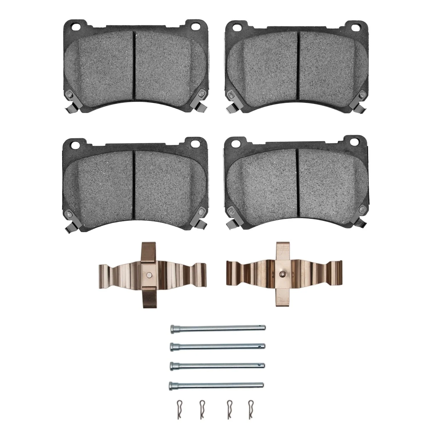 R1 Concepts 09-14 Hyundai Genesis Sedan Front Optimum OE Pads & Hardware Kit