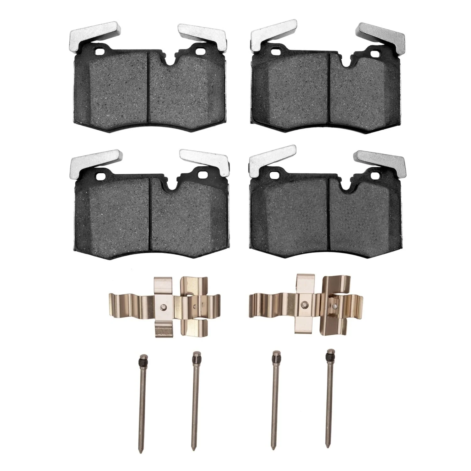 R1 Concepts 09-14 Mini Cooper Clubman Front Semi Met Pads & Hardware Kit