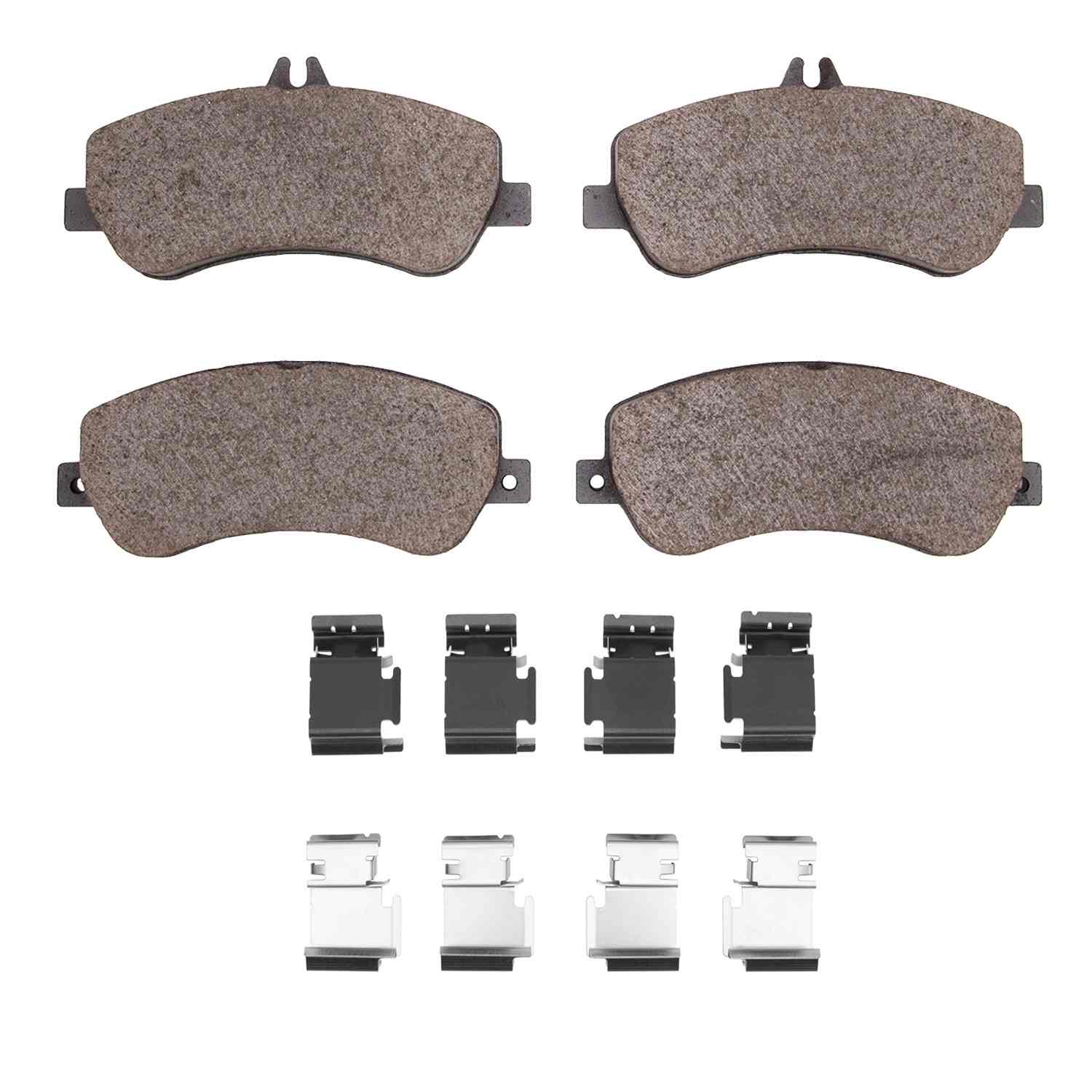 R1 Concepts 09-15 Mercedes-Benz GLK250 Front Optimum OE Pads & Hardware Kit