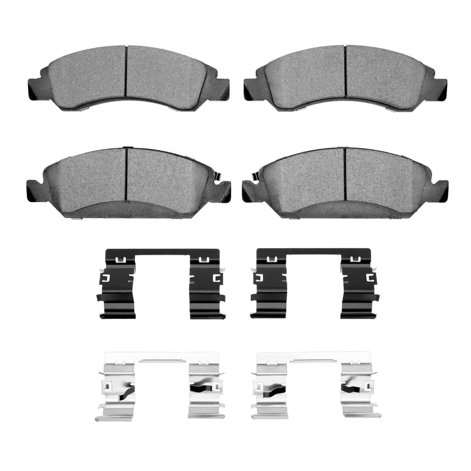 R1 Concepts 09-20 GMC Yukon Xl 1500 Front Optimum OE Brake Pads and Hardware Kit