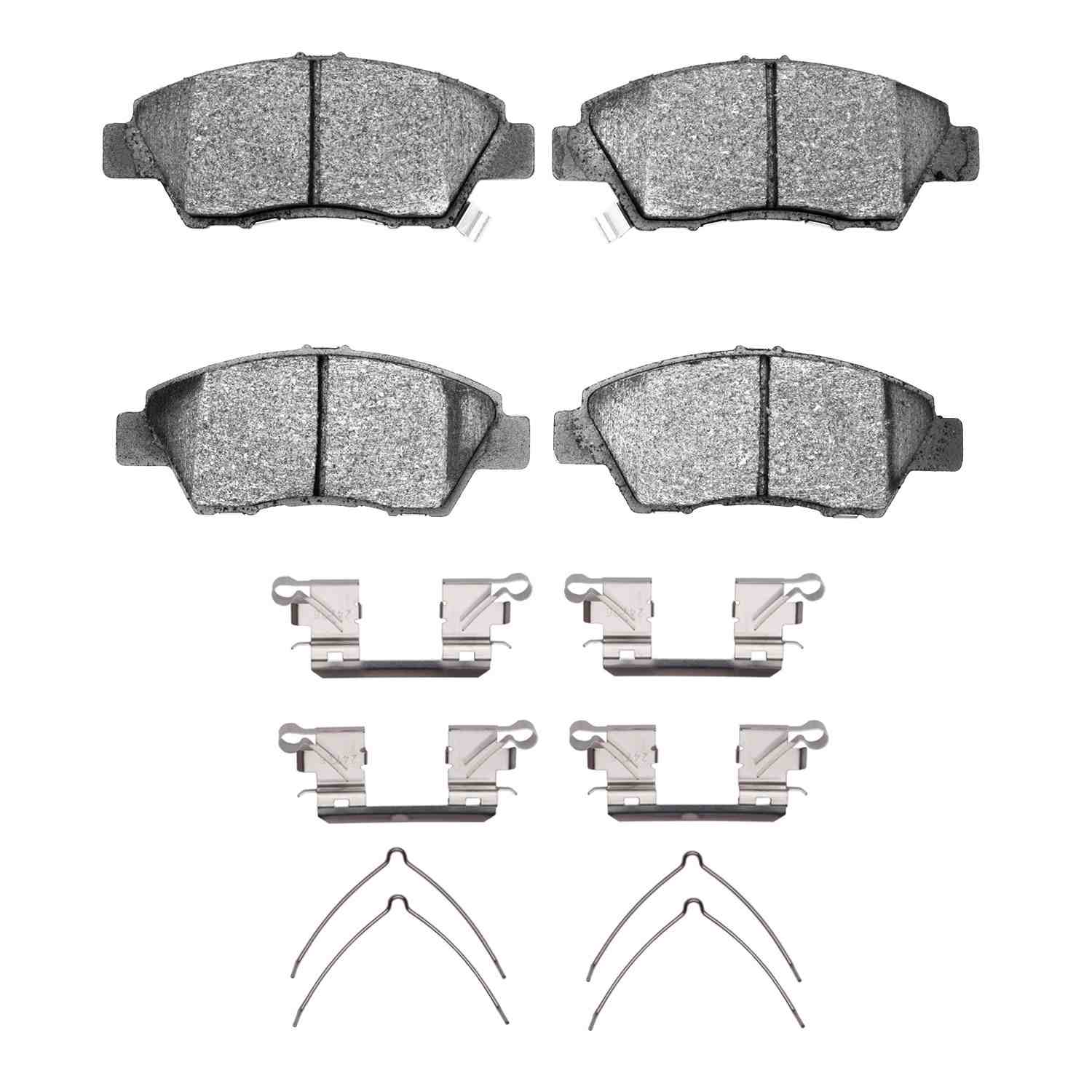 R1 Concepts 09-20 Honda Fit (Mexico) Front Performance Sport Pads & Hardware Kit