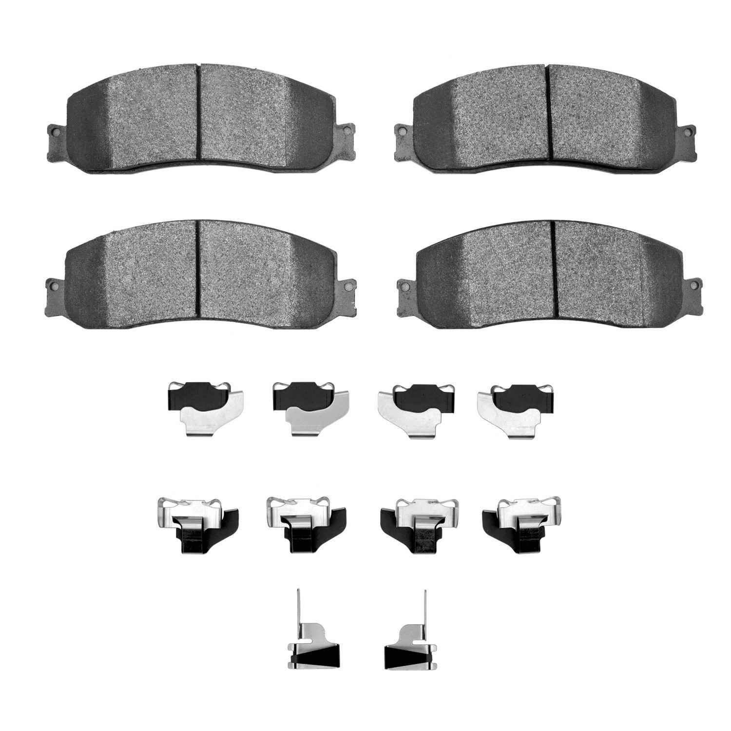 R1 Concepts 10-12 Ford F-350 Super Duty 4WD Front Optimum OE Pads & Hardware Kit