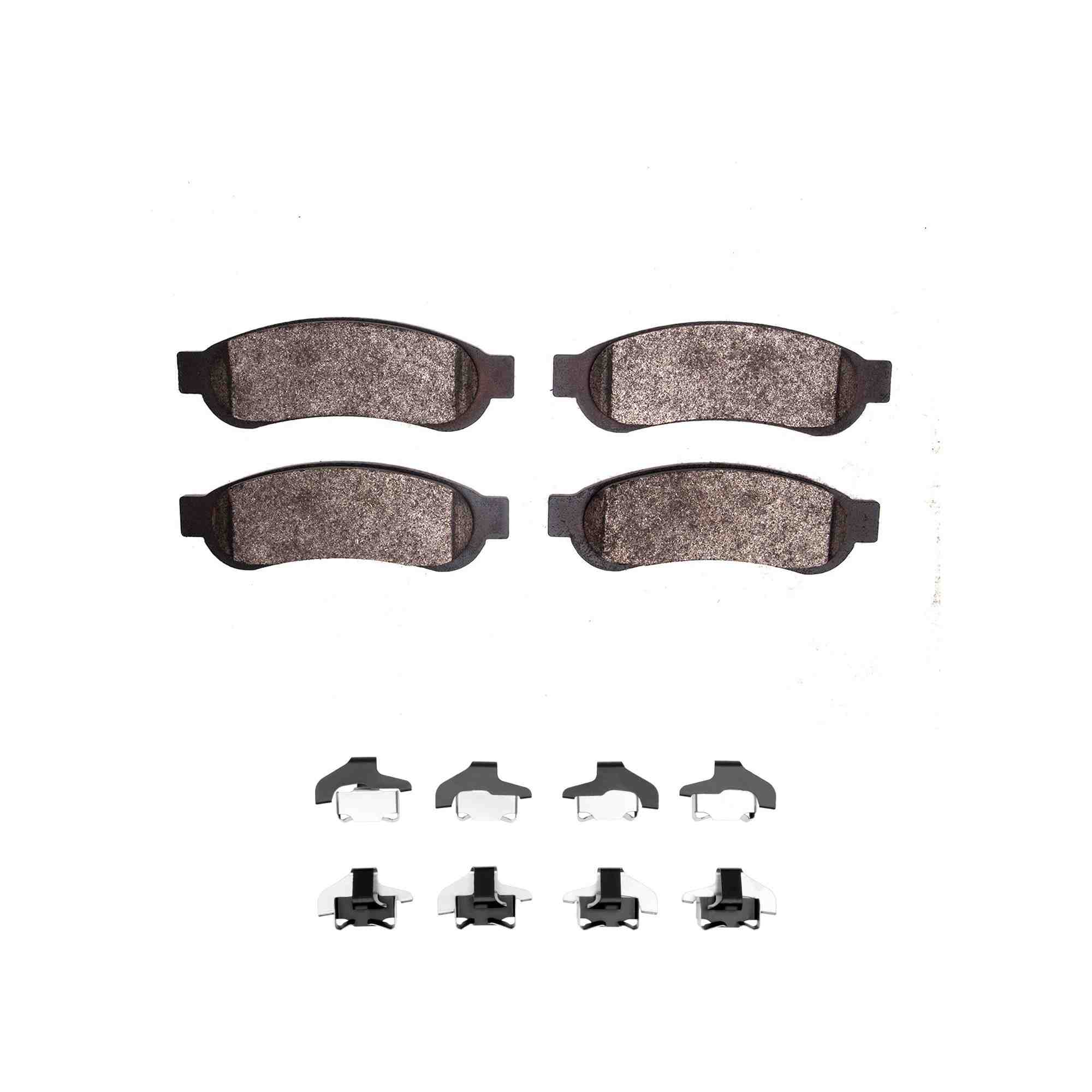 R1 Concepts 10-12 Ford F47 Rr Ceramic Brake Pads and Hardware Kit - Image 2
