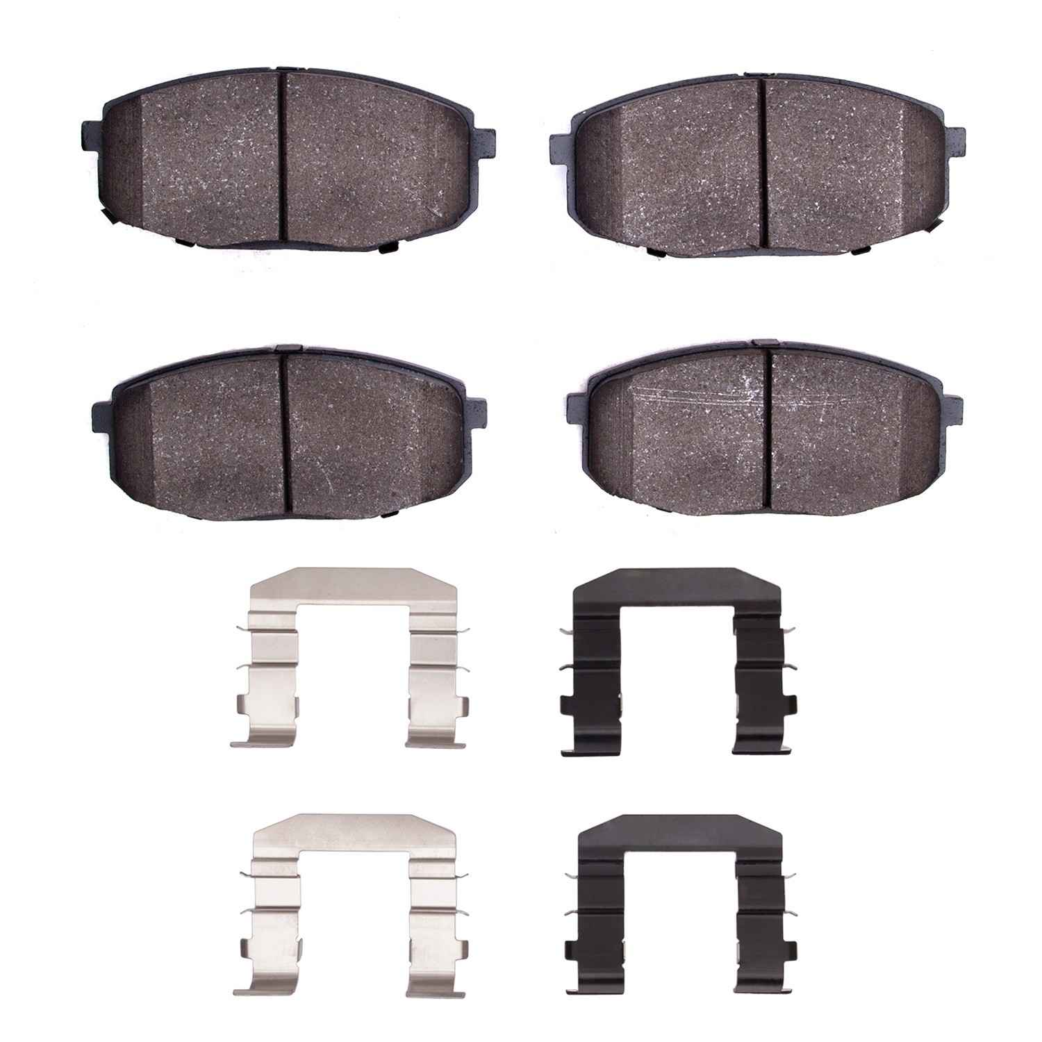 R1 Concepts 10-13 Kia 5 Front Ceramic Brake Pads and Hardware Kit