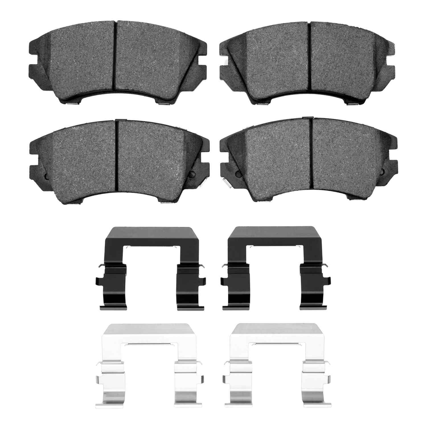 R1 Concepts 10-15 Chevrolet Camaro Front Optimum OE Brake Pads & Hardware Kit