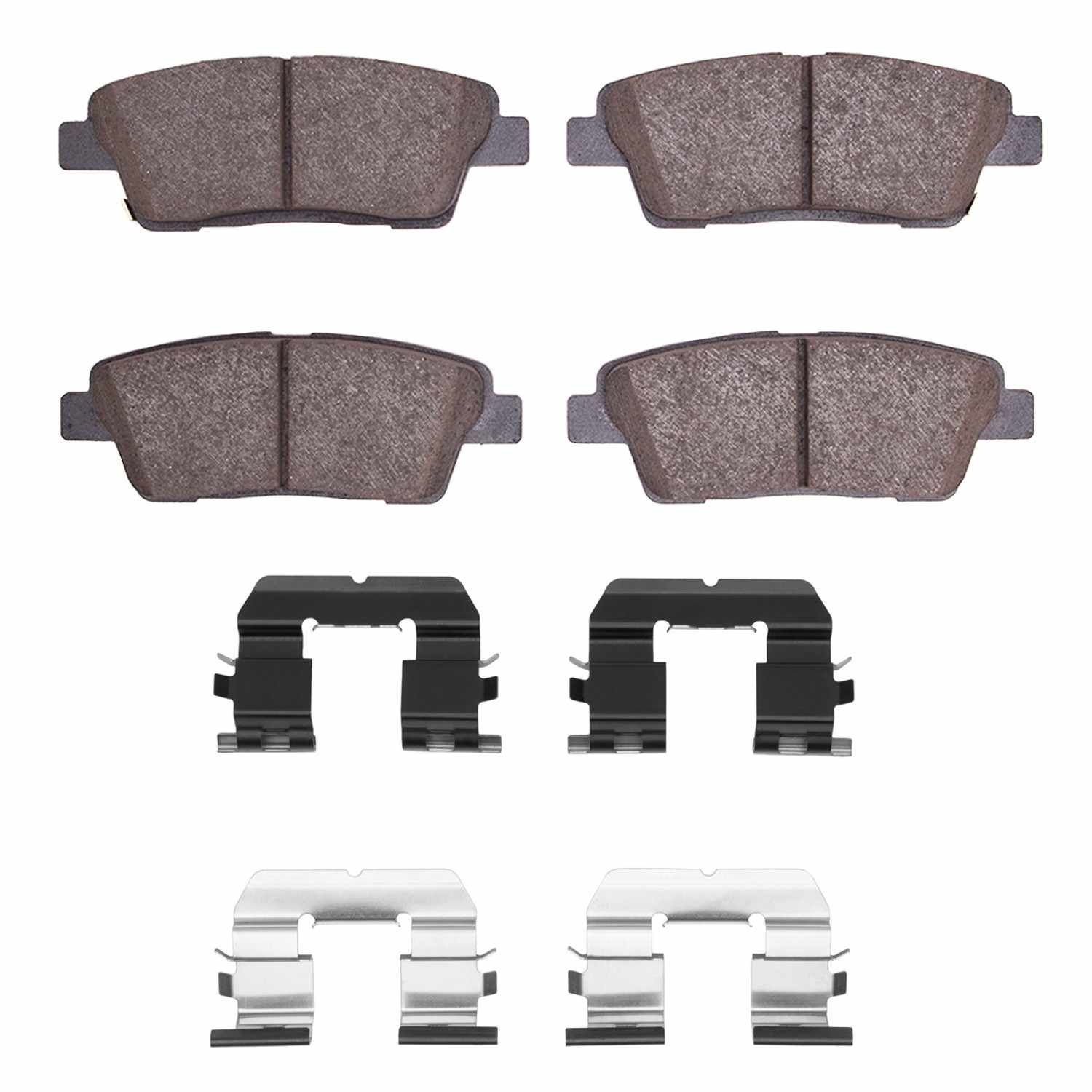 R1 Concepts 10-17 Kia K900 Rear Semi Met Brake Pads and Hardware Kit