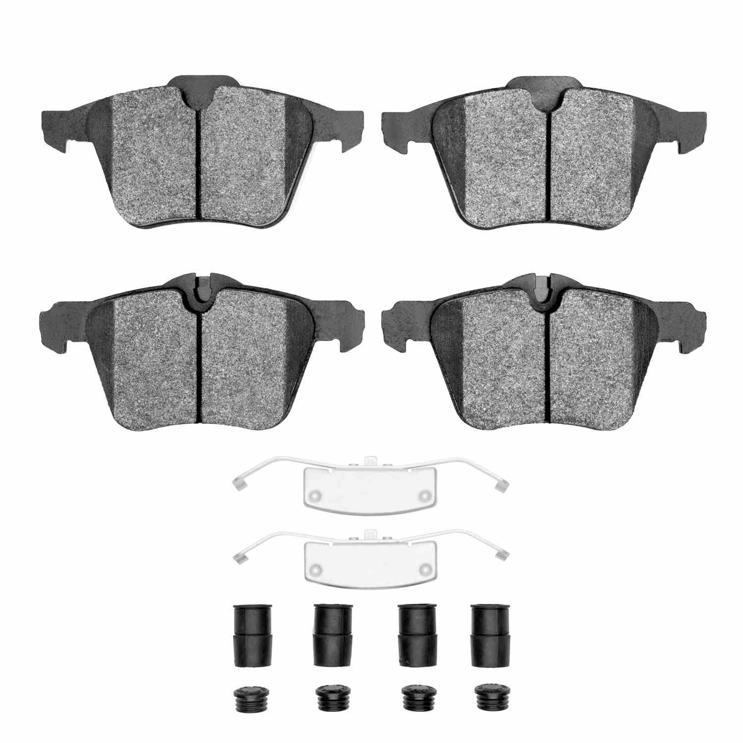R1 Concepts 10-19 Jaguar Xf Front Performance Sport Brake Pads and Hardware Kit