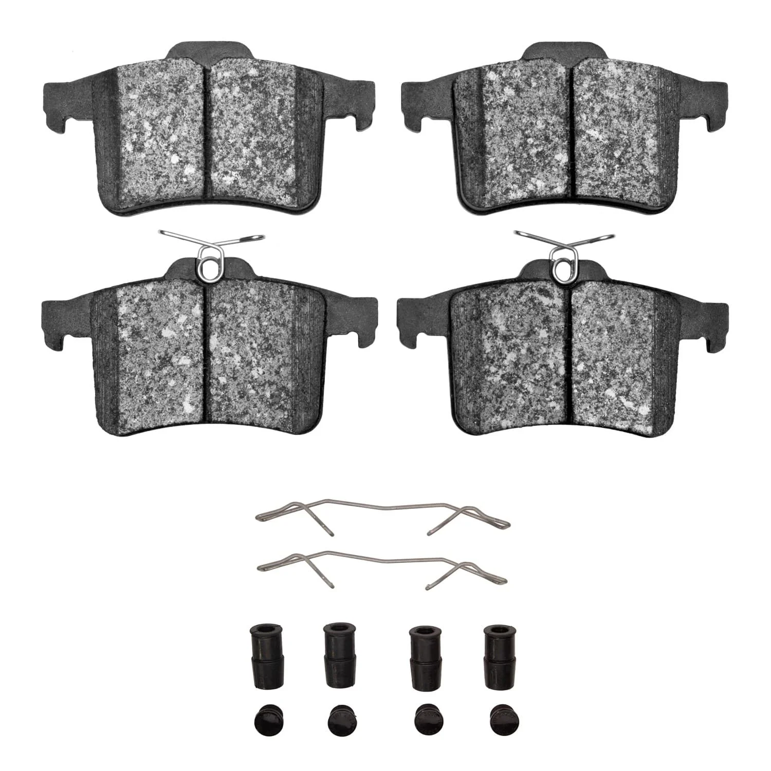 R1 Concepts 10-19 Jaguar XKR-S Rear Euro Ceramic Pads & Hardware Kit