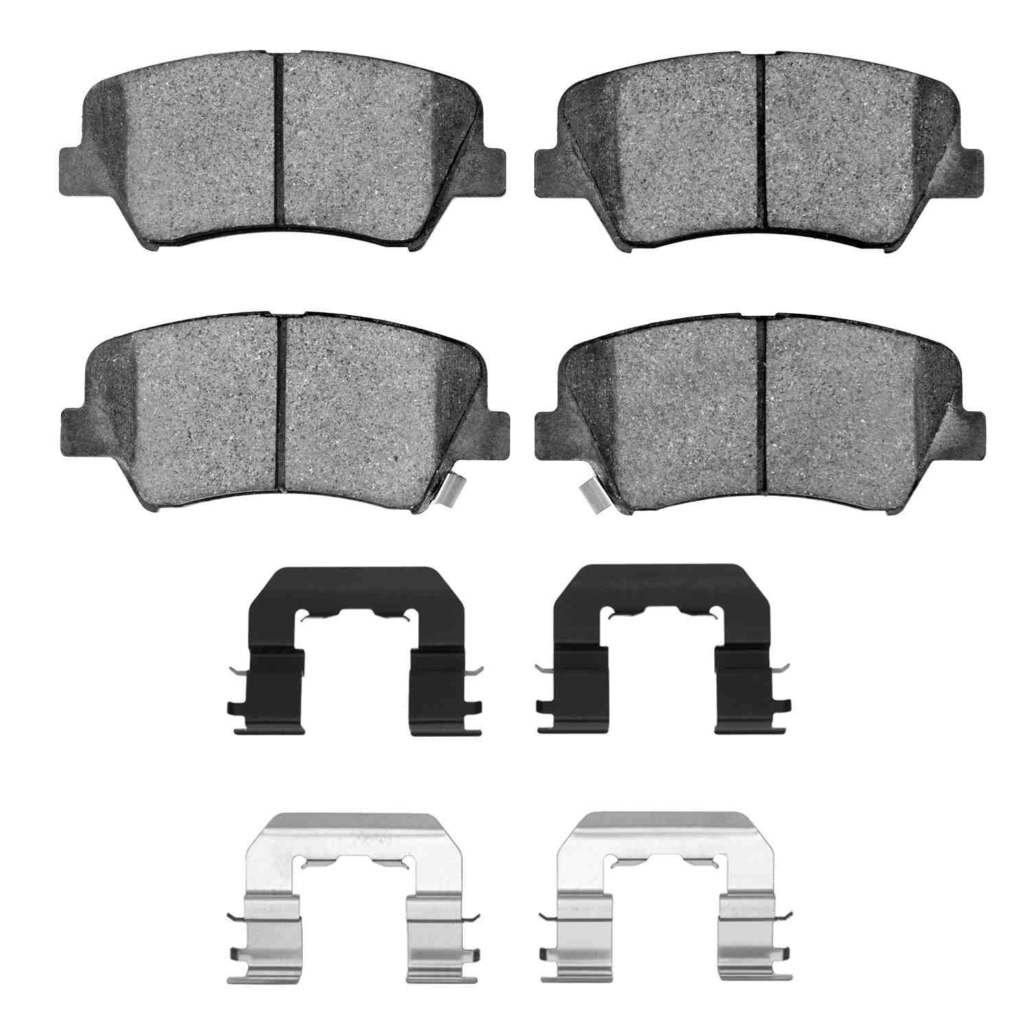R1 Concepts 10-24 Kia Soul Front Semi Met Brake Pads and Hardware Kit
