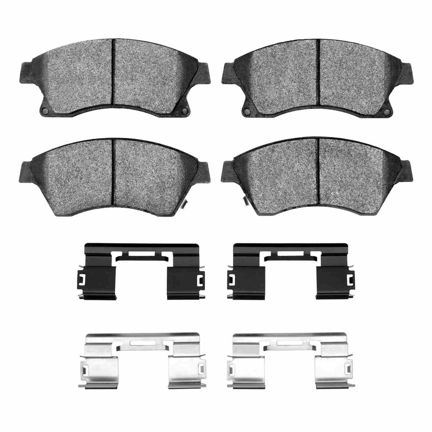 R1 Concepts 11-17 Chevrolet Cruze Front Optimum OE Brake Pads & Hardware Kit
