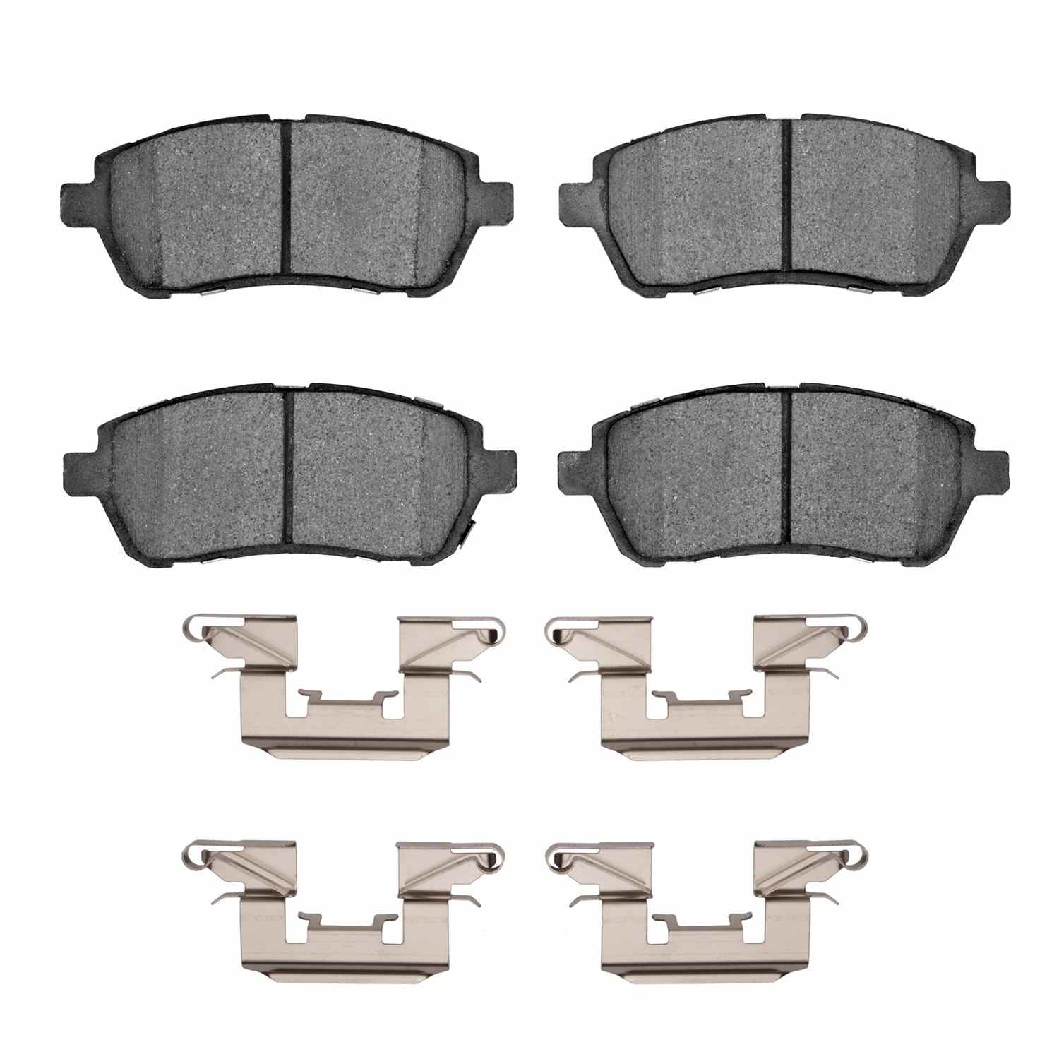 R1 Concepts 11-17 Mazda 2 (Mexico) Front Optimum OE Pads & Hardware Kit