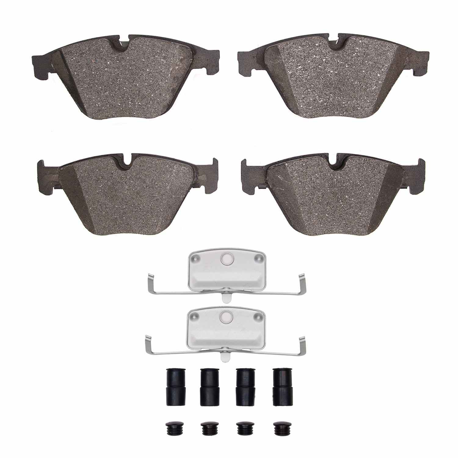 R1 Concepts 11-19 BMW 640I Xdrive Convertible Front Performance Sport Brake Pads and Hardware Kit