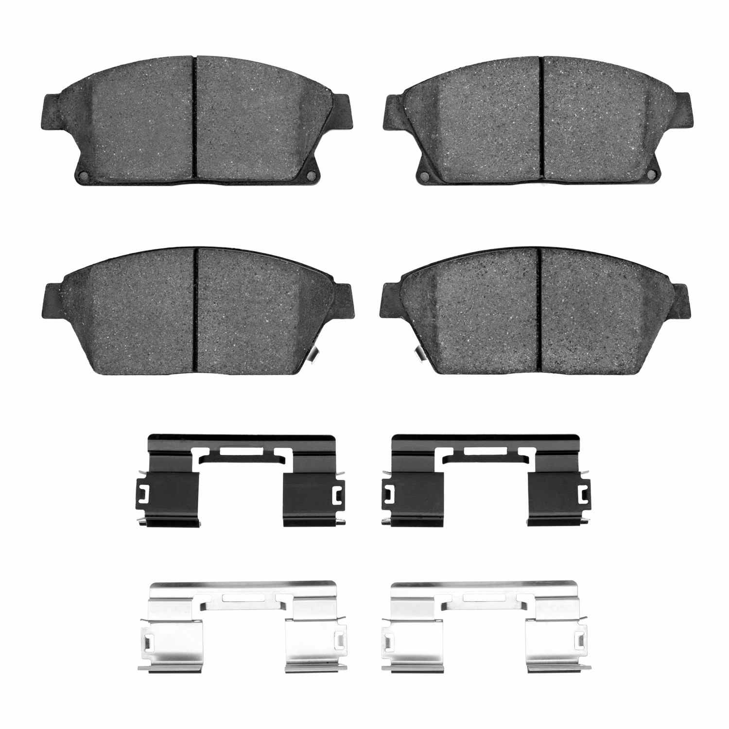 R1 Concepts 11-19 Chevrolet Orlando Front Semi Met Brake Pads and Hardware Kit