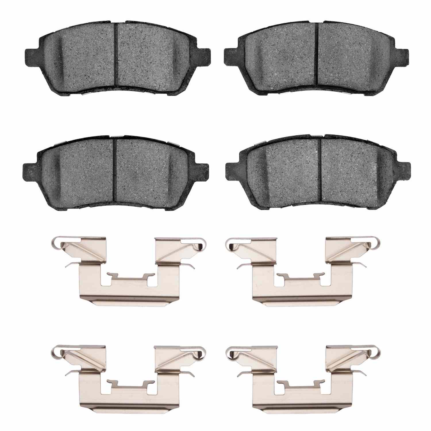 R1 Concepts 11-19 Ford Fiesta (USA/Canada) Front Performance Sport Pads & Hardware Kit
