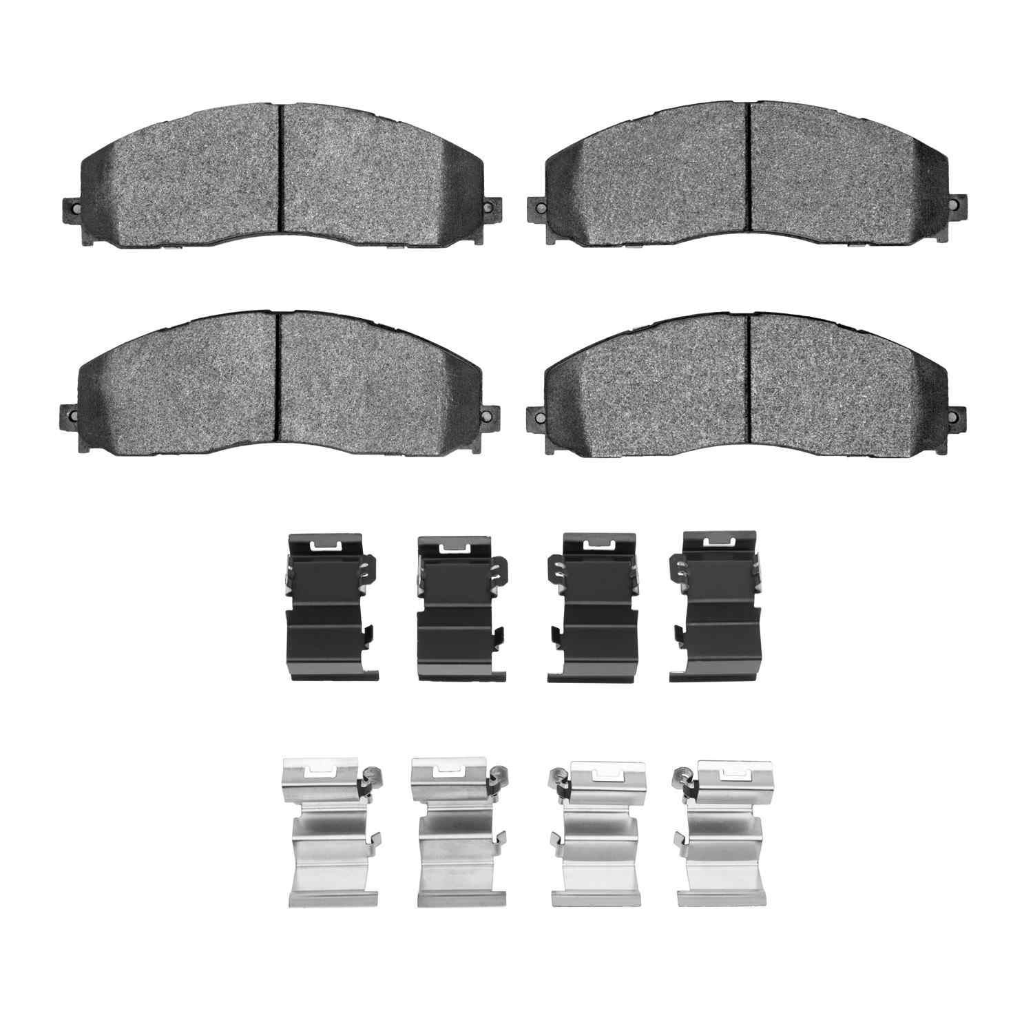 R1 Concepts 11-22 Ford F-250 4WD (Super Duty) Front Ceramic Pads & Hardware Kit