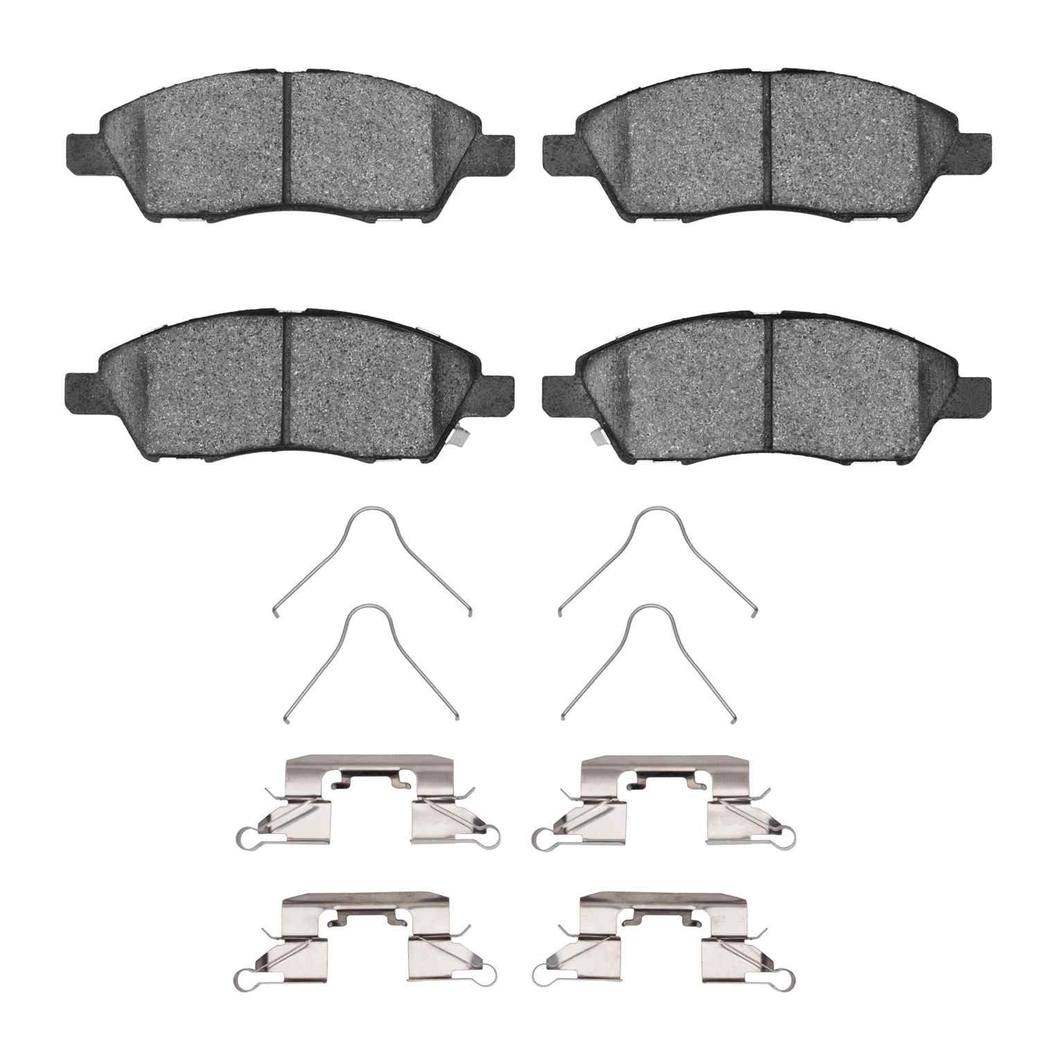 R1 Concepts 11-25 Toyota Yaris (Mexico) Front Semi Met Brake Pads and Hardware Kit
