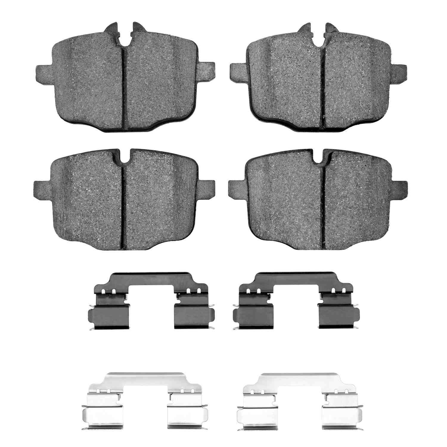 R1 Concepts 12-19 BMW M5 Rear Euro Ceramic Pads & Hardware Kit