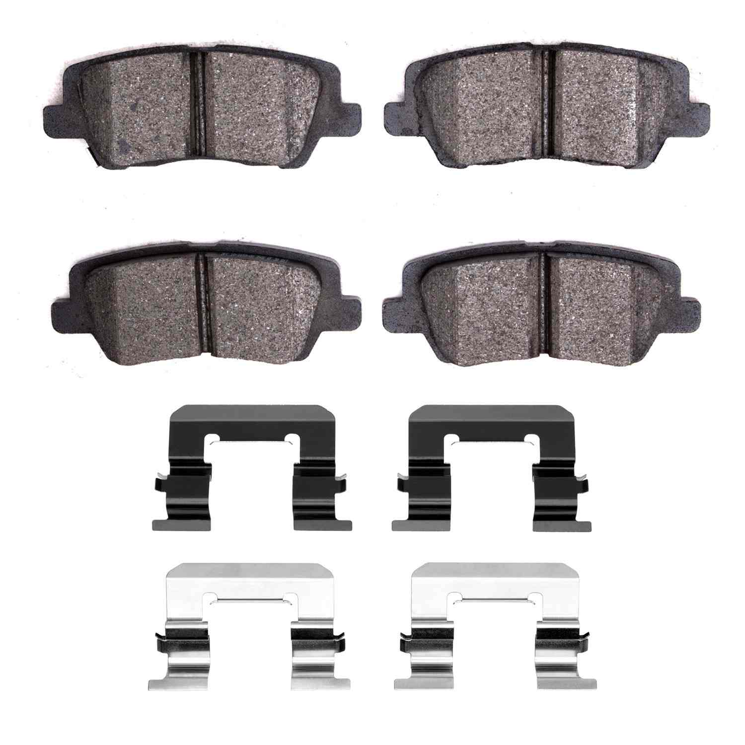 R1 Concepts 13-19 Cadillac Cts-V Rear Semi Met Brake Pads and Hardware Kit