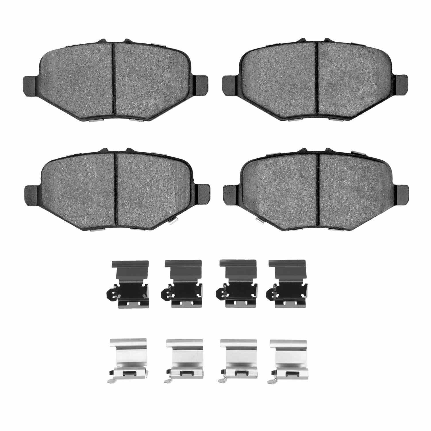 R1 Concepts 13-19 Ford Explorer Rear Semi Met Pads & Hardware Kit