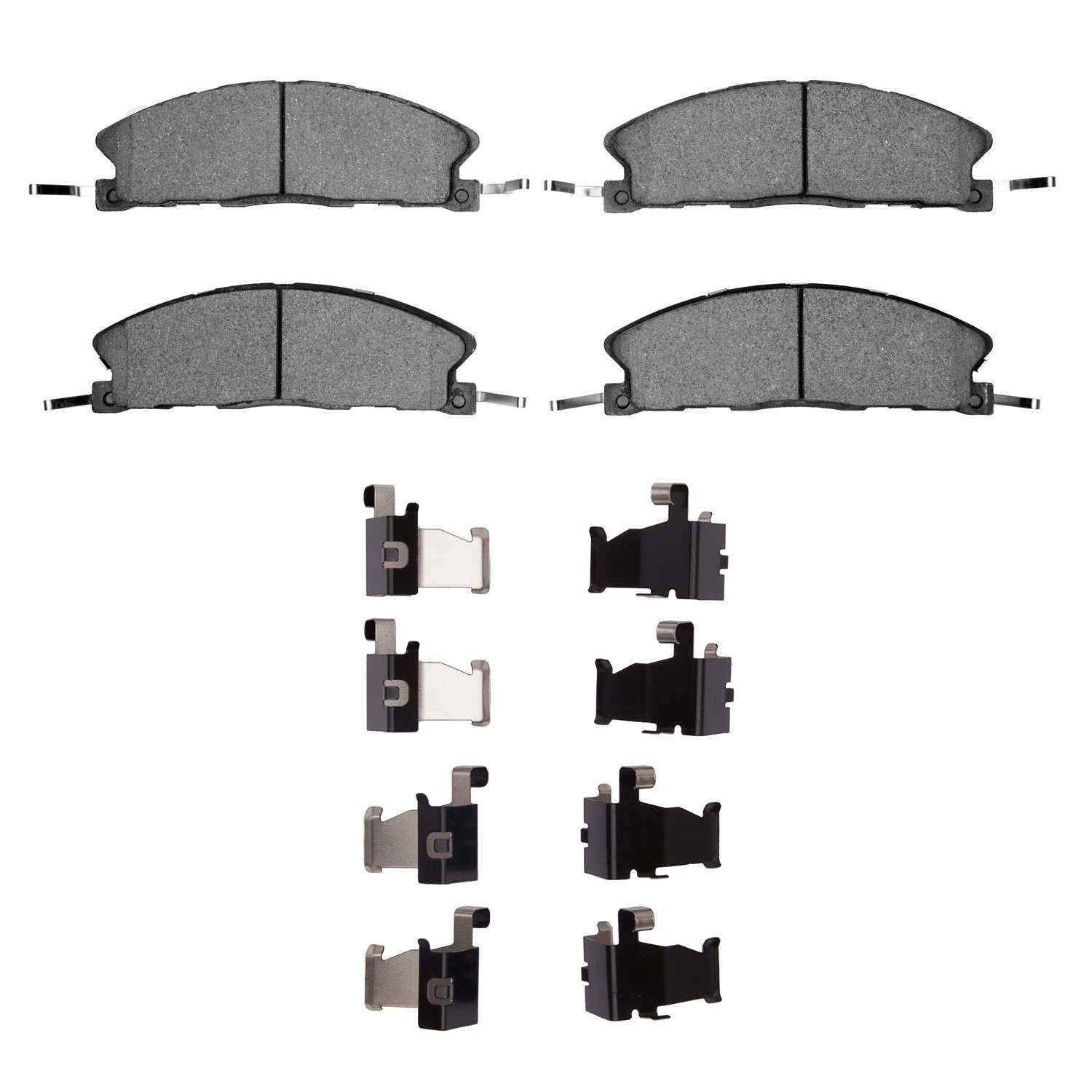 R1 Concepts 13-19 Lincoln Taurus Sho Front Optimum OE Brake Pads and Hardware Kit