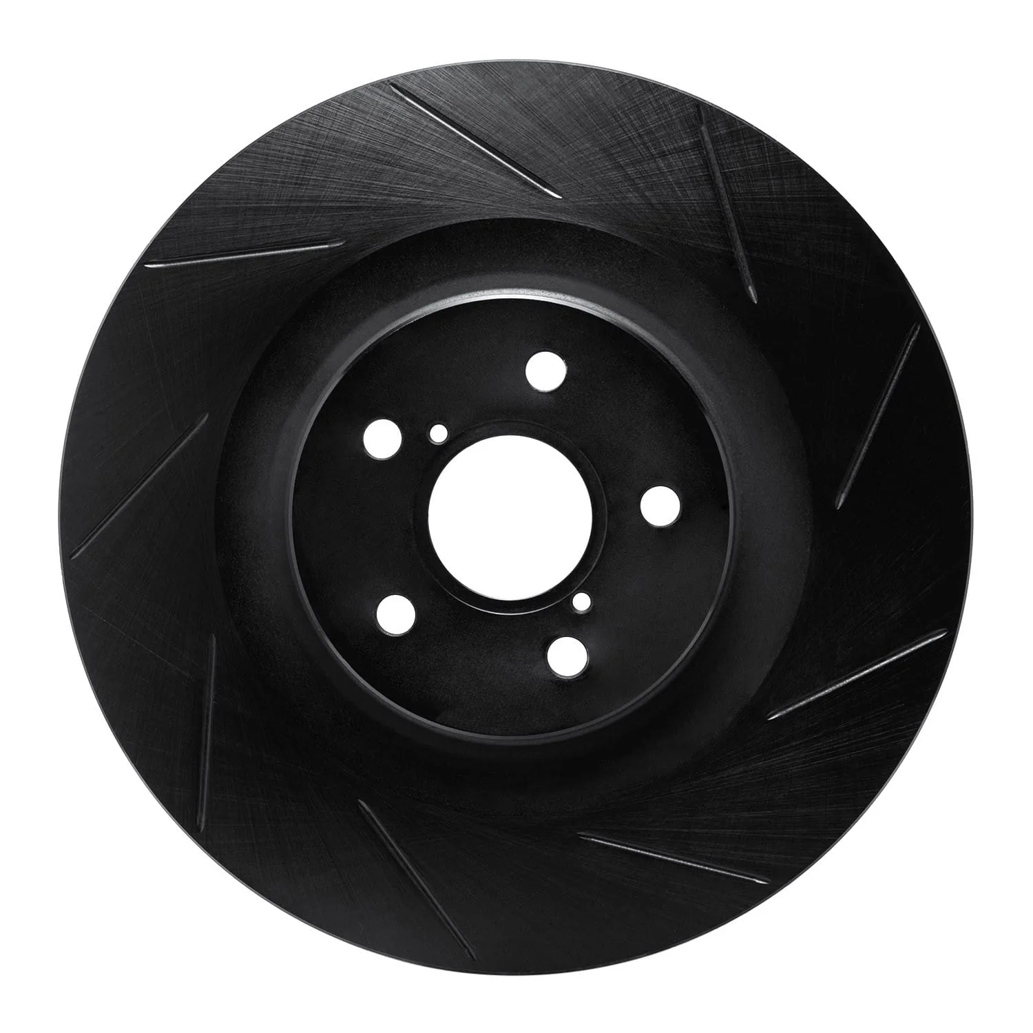 R1 Concepts 13-20 Lexus GS200T Right Front Slotted Black Brake Rotor