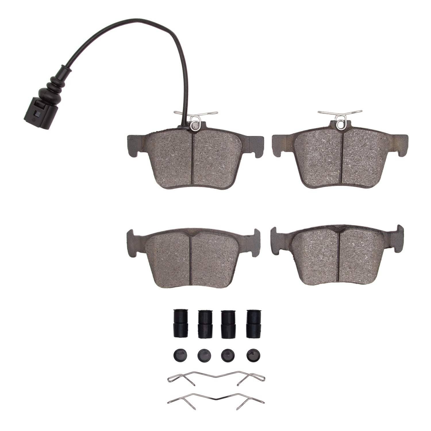 R1 Concepts 13-23 Audi S3 (Mexico) Rear Performance Sport Pads & Hardware Kit