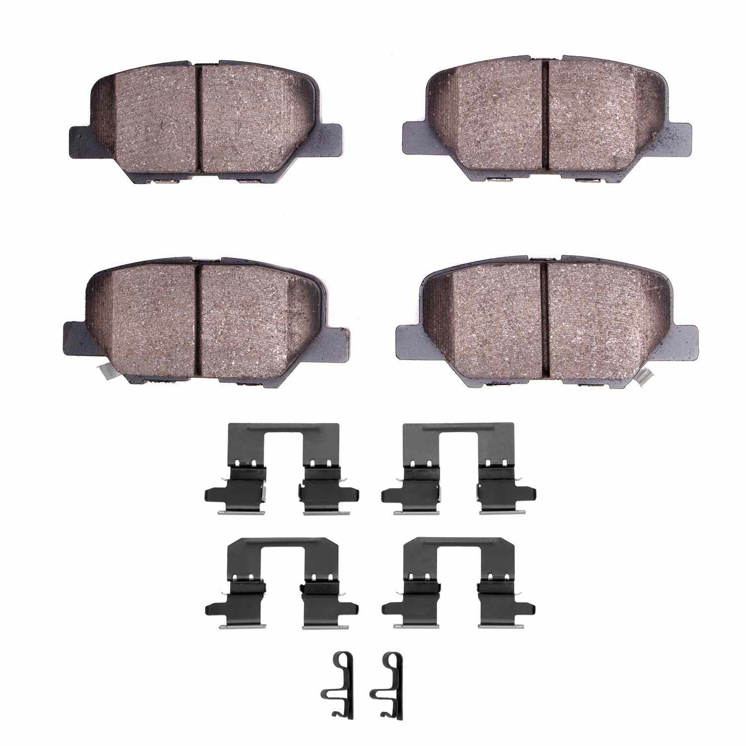 R1 Concepts 13-25 Mazda 6 Rear Optimum OE Brake Pads & Hardware Kit