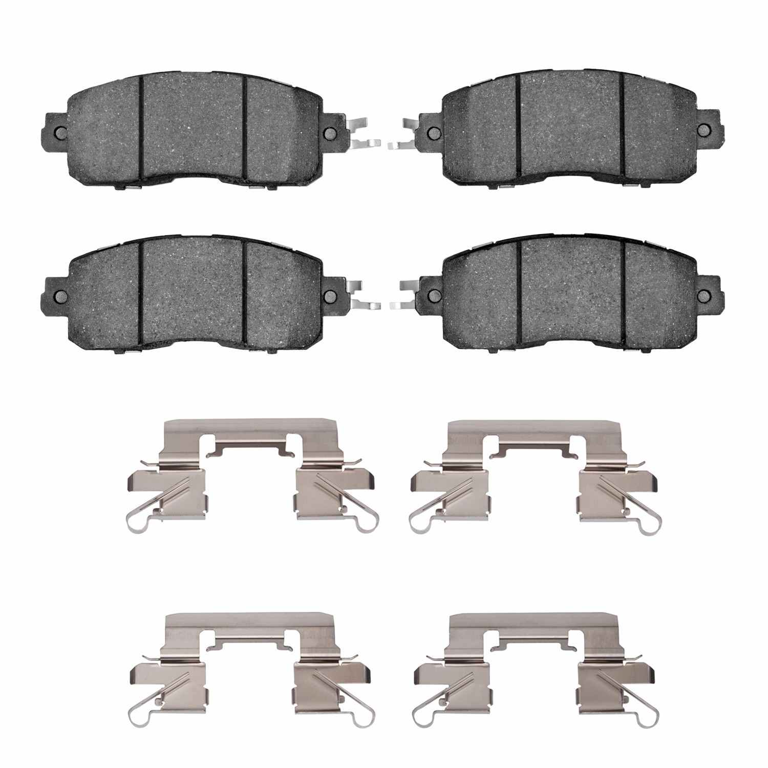 R1 Concepts 13-25 Nissan Altima Front Semi Met Brake Pads and Hardware Kit
