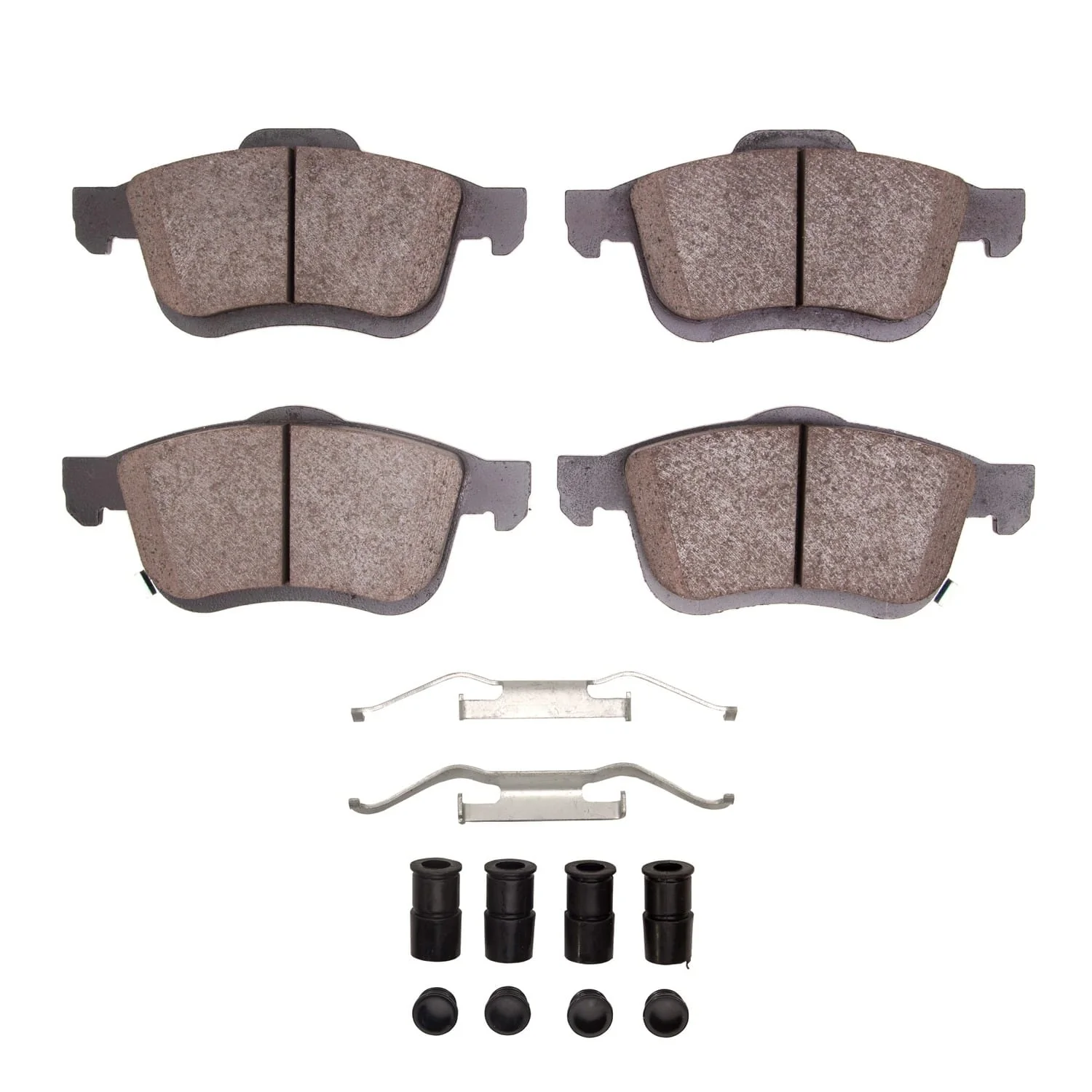 R1 Concepts 14-19 Fiat 500L Front Ceramic Pads & Hardware Kit