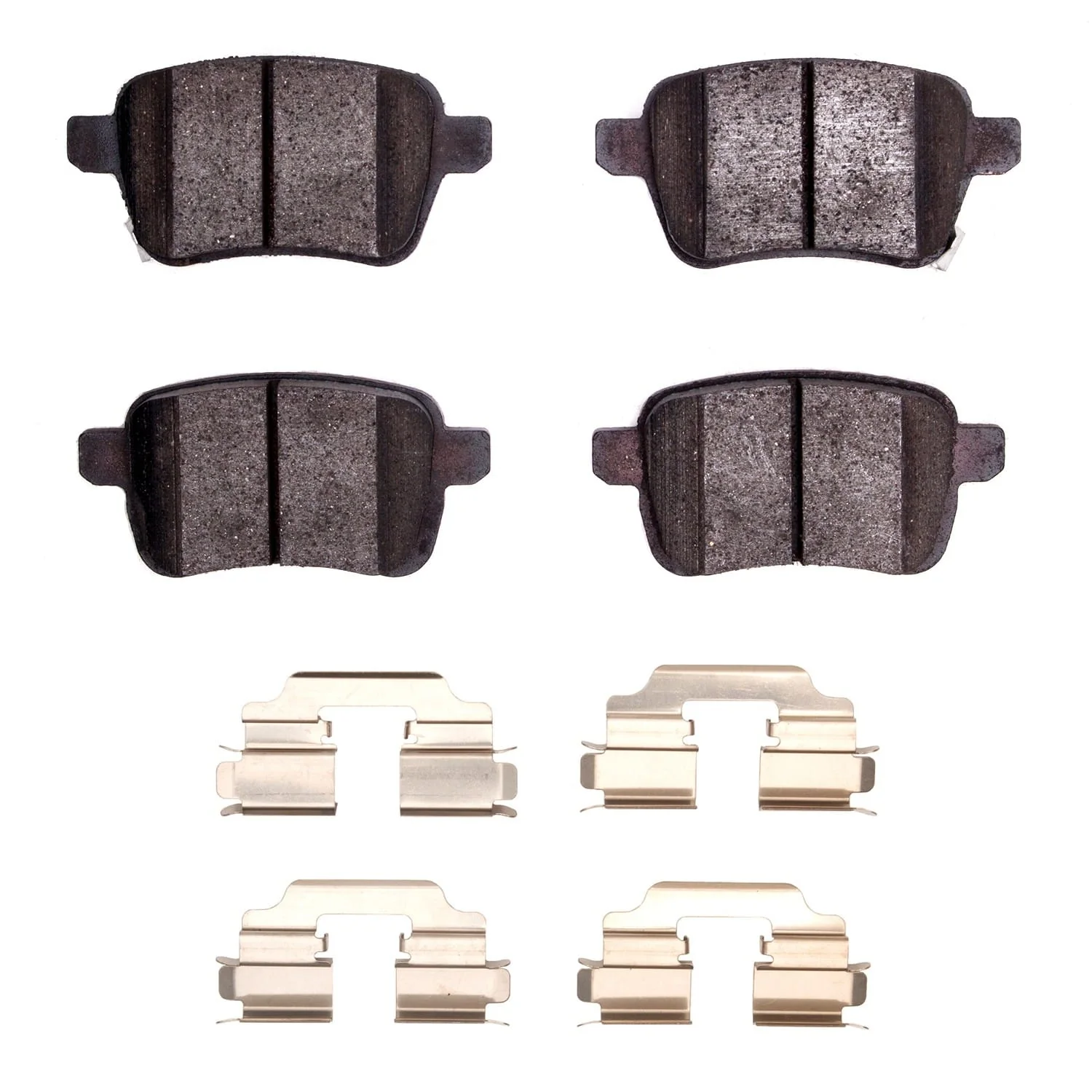 R1 Concepts 14-19 Fiat 500L Rear Euro Ceramic Pads & Hardware Kit