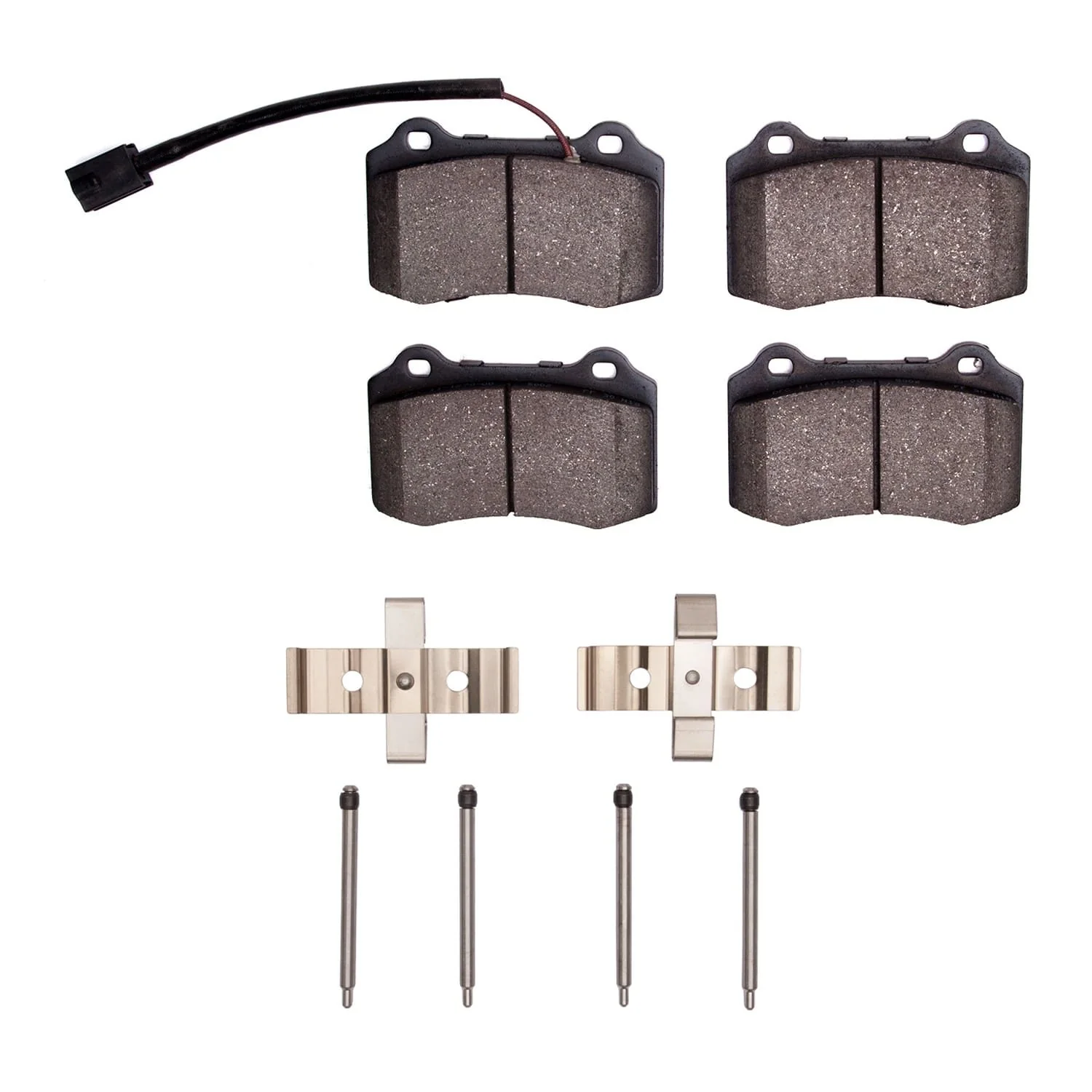 R1 Concepts 14-22 Maserati Ghibli Rear R1 Concepts Semi Met Pads & Hardware Kit