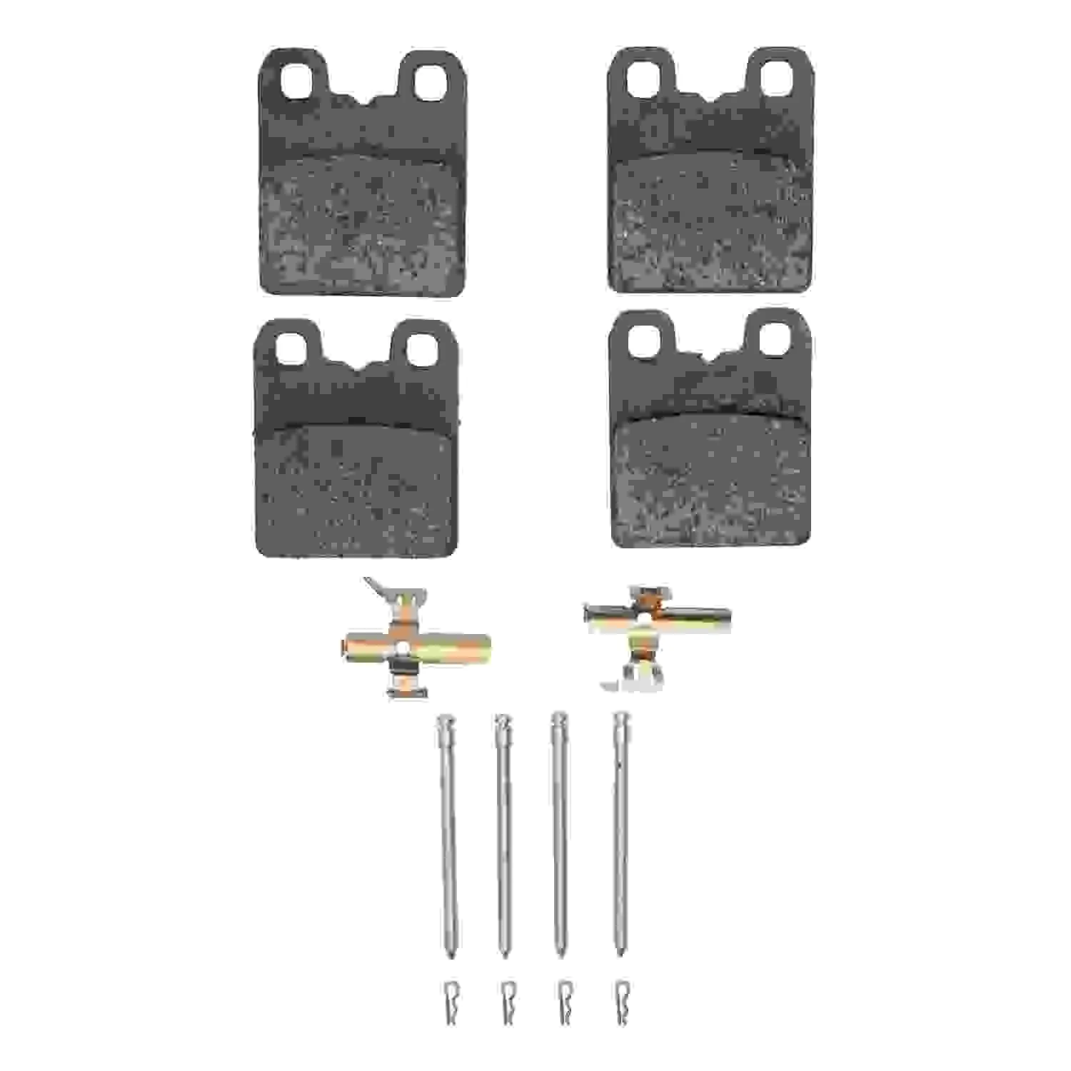 R1 Concepts 14-25 Alfa Romeo Stelvio Parking Brake Ceramic Pads & Hardware Kit