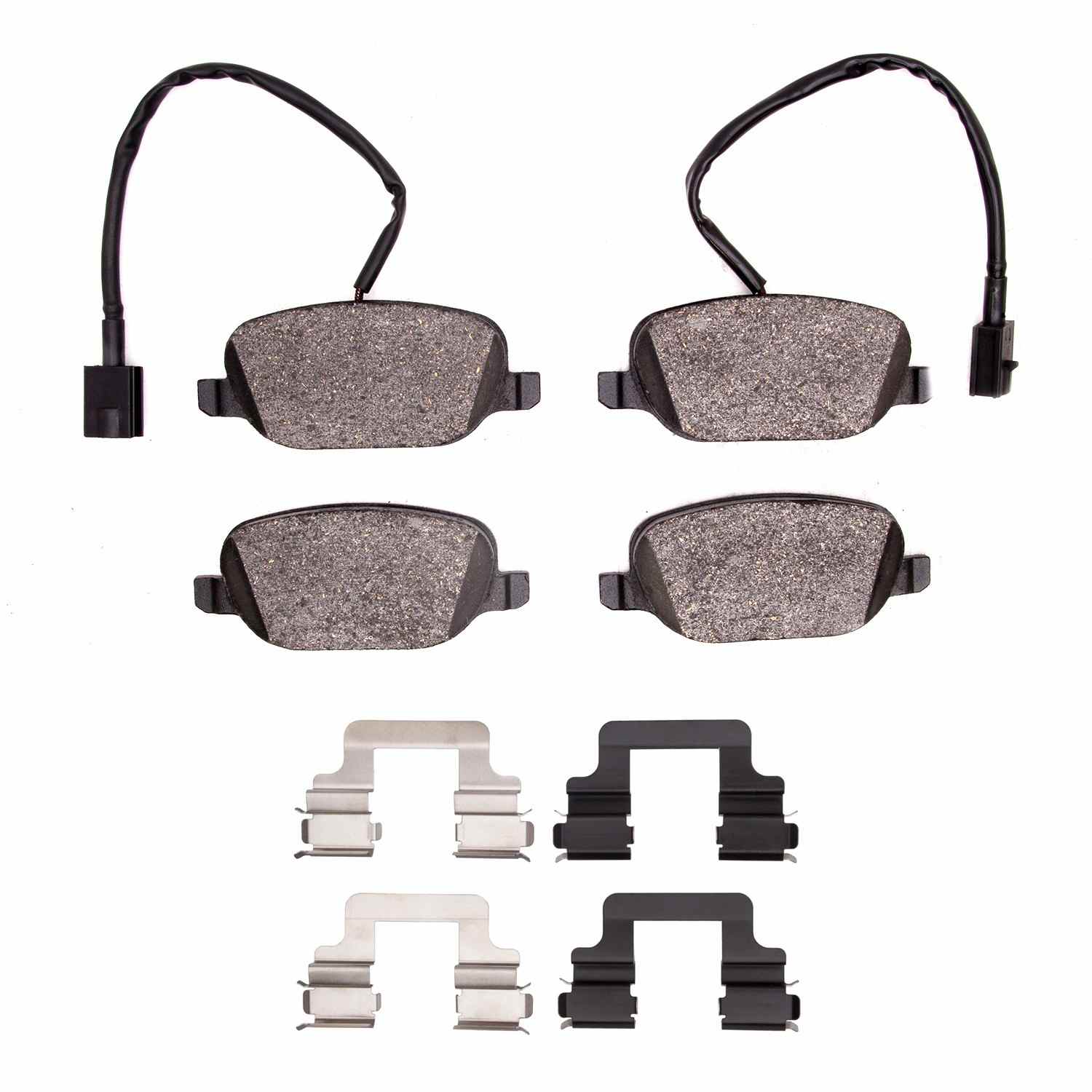 R1 Concepts 15-20 Alfa Romeo 4C Rear Semi Met Pads & Hardware Kit