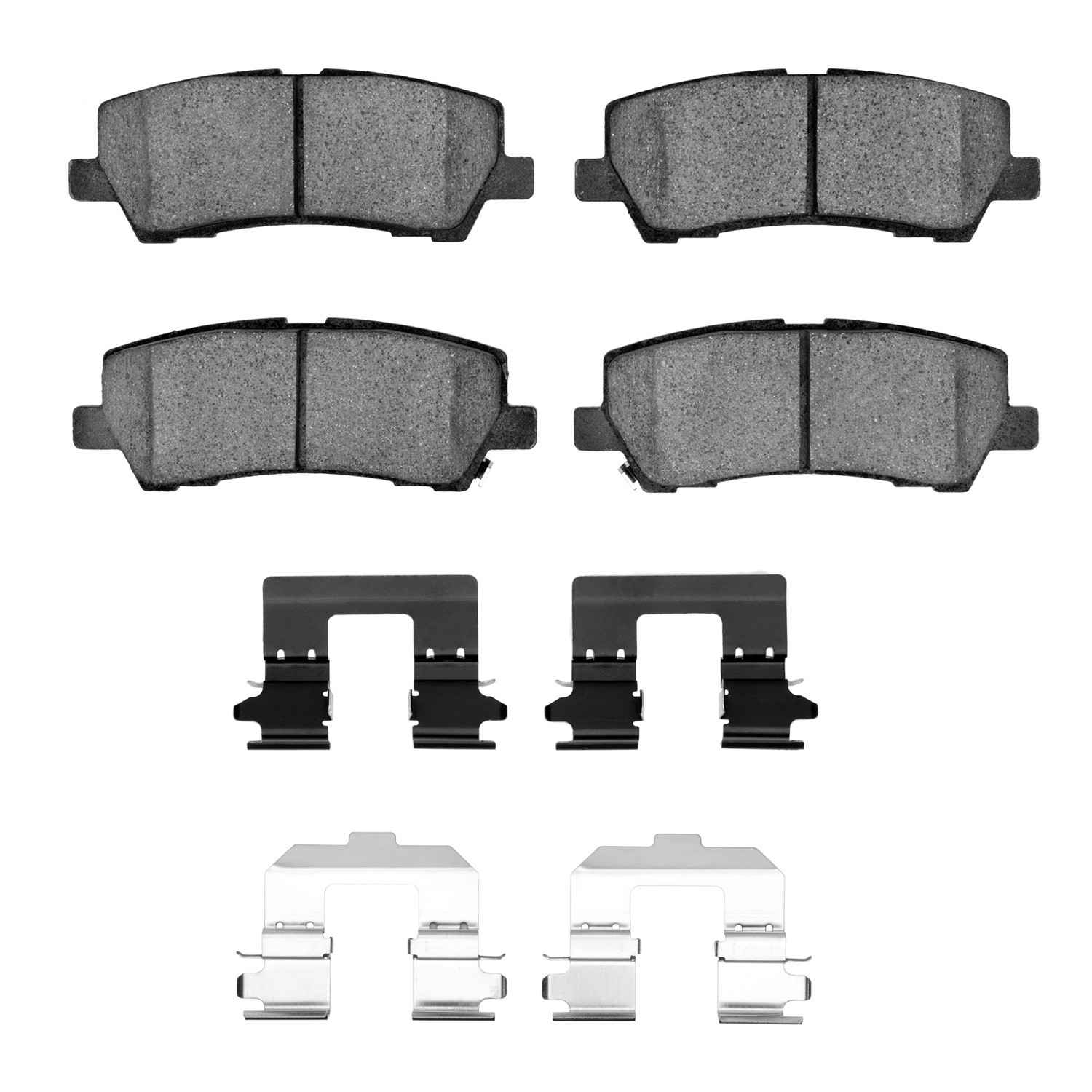 R1 Concepts 15-21 Ford Mustang Rear Super Duty Pads & Hardware Kit