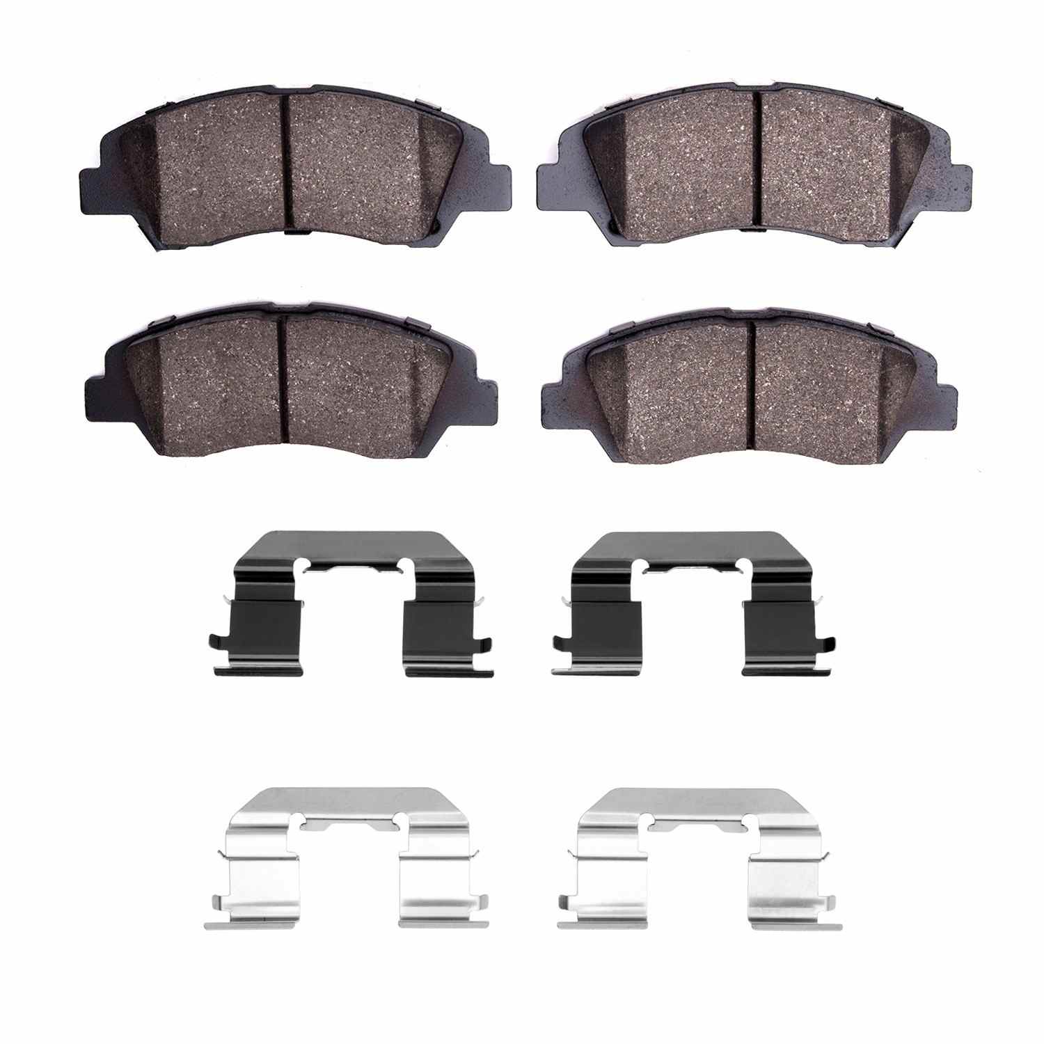 R1 Concepts 15-23 Hyundai Grand I10 (Mexico) Front Semi Met Brake Pads and Hardware Kit