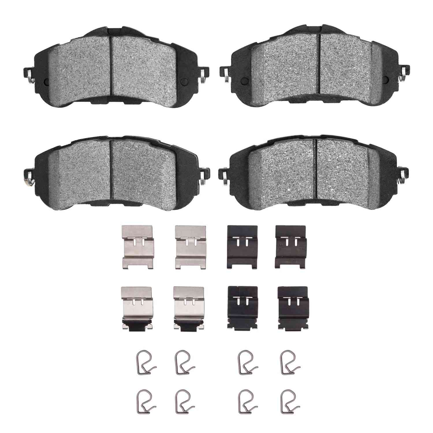 R1 Concepts 16-17 Peugeot 308 (Mexico) Front Semi Met Pads & Hardware Kit