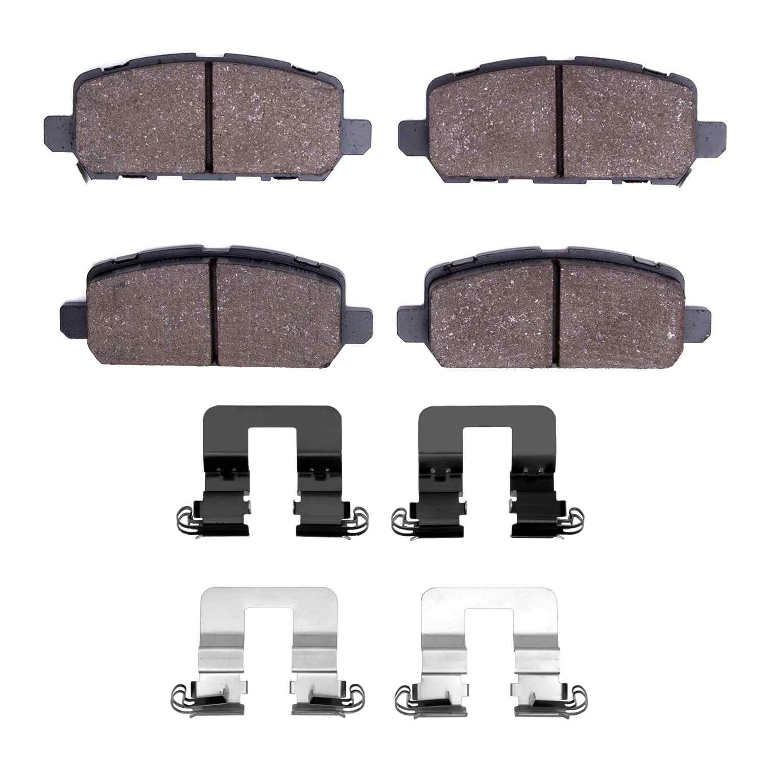 R1 Concepts 16-22 Honda CR-Z Rear Ceramic Brake Pads & Hardware Kit