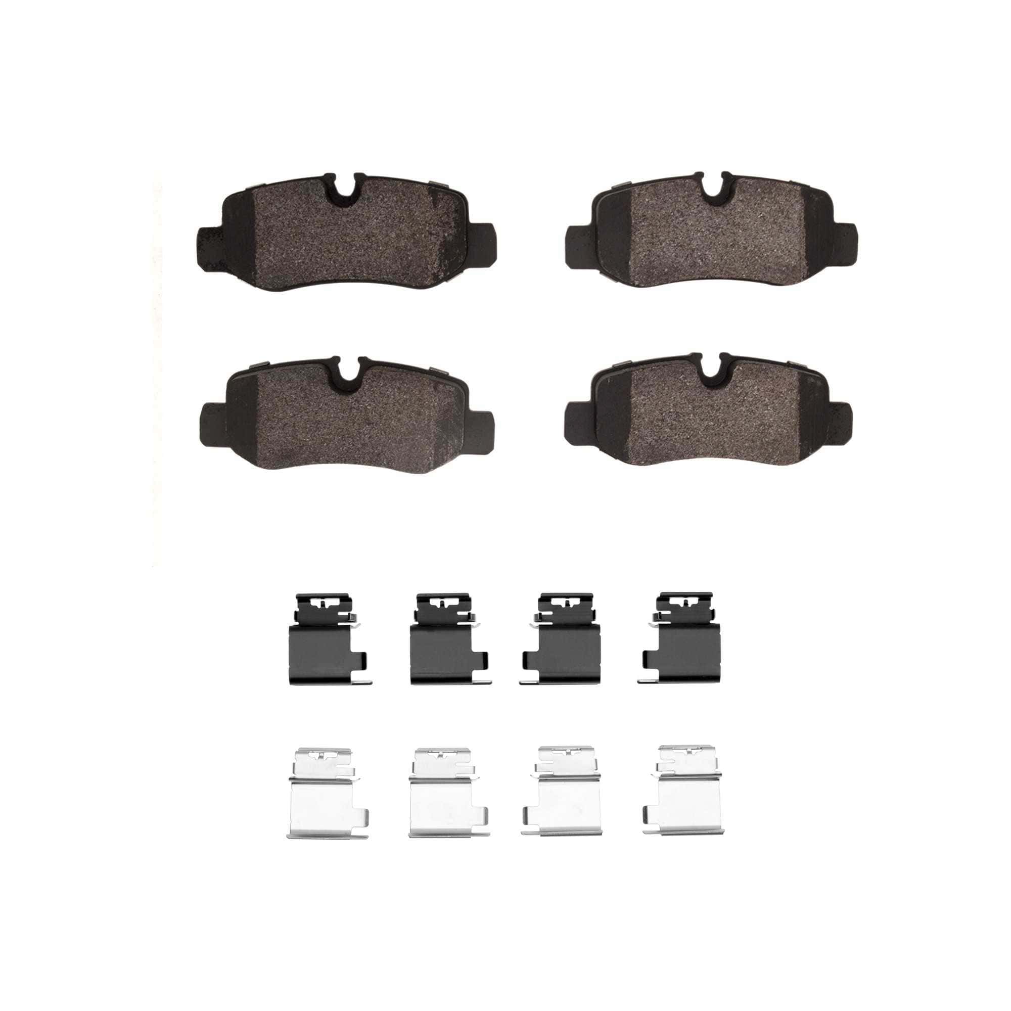 R1 Concepts 16-23 Mercedes-Benz Viano (Mexico) Rear Ceramic Pads & Hardware Kit - Image 2