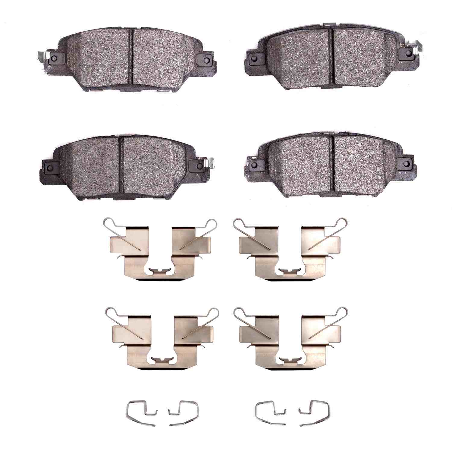 R1 Concepts 16-25 Mazda Cx-5 Rear Semi Met Brake Pads and Hardware Kit