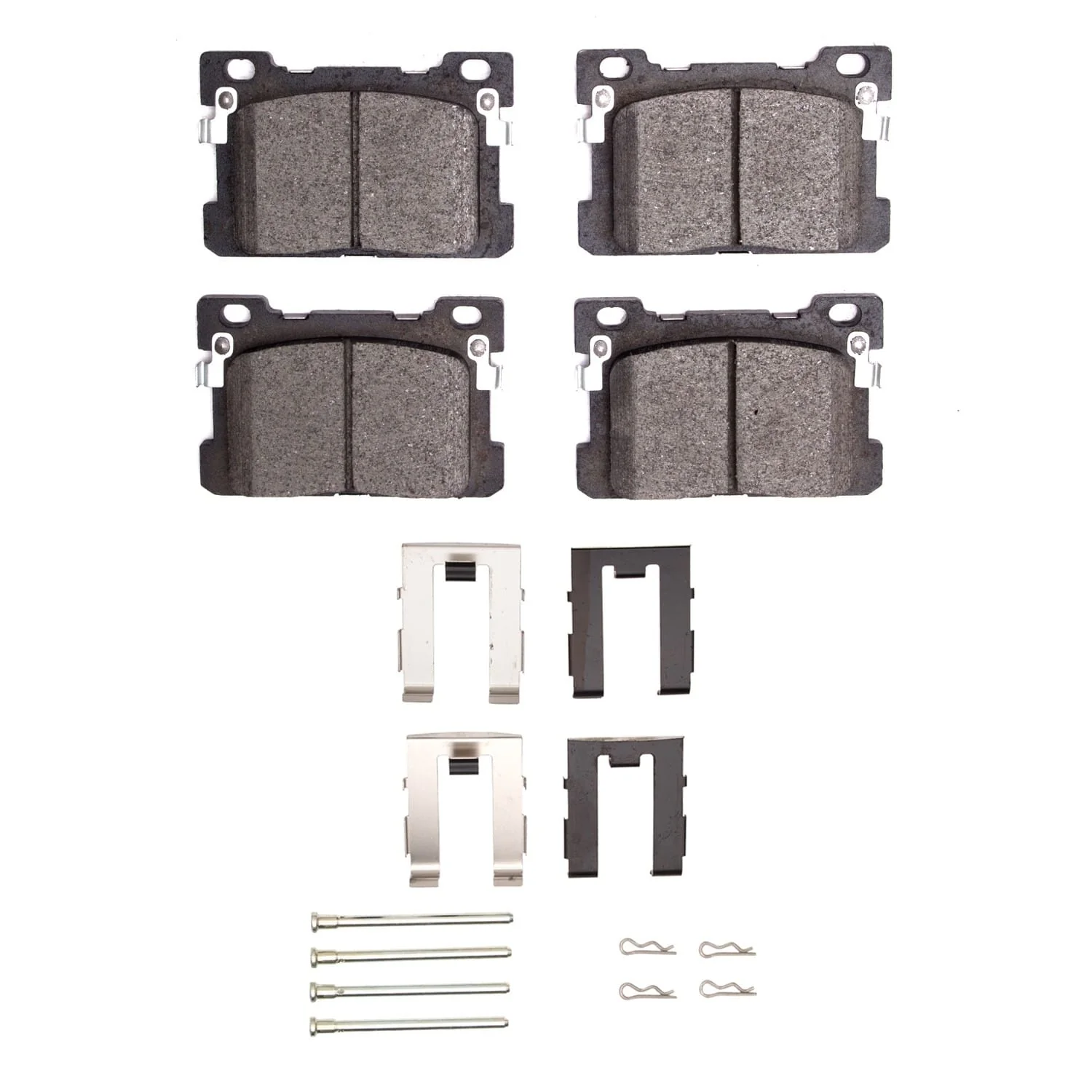 R1 Concepts 17-19 Genesis G90 Rear Semi Met Brake Pads and Hardware Kit