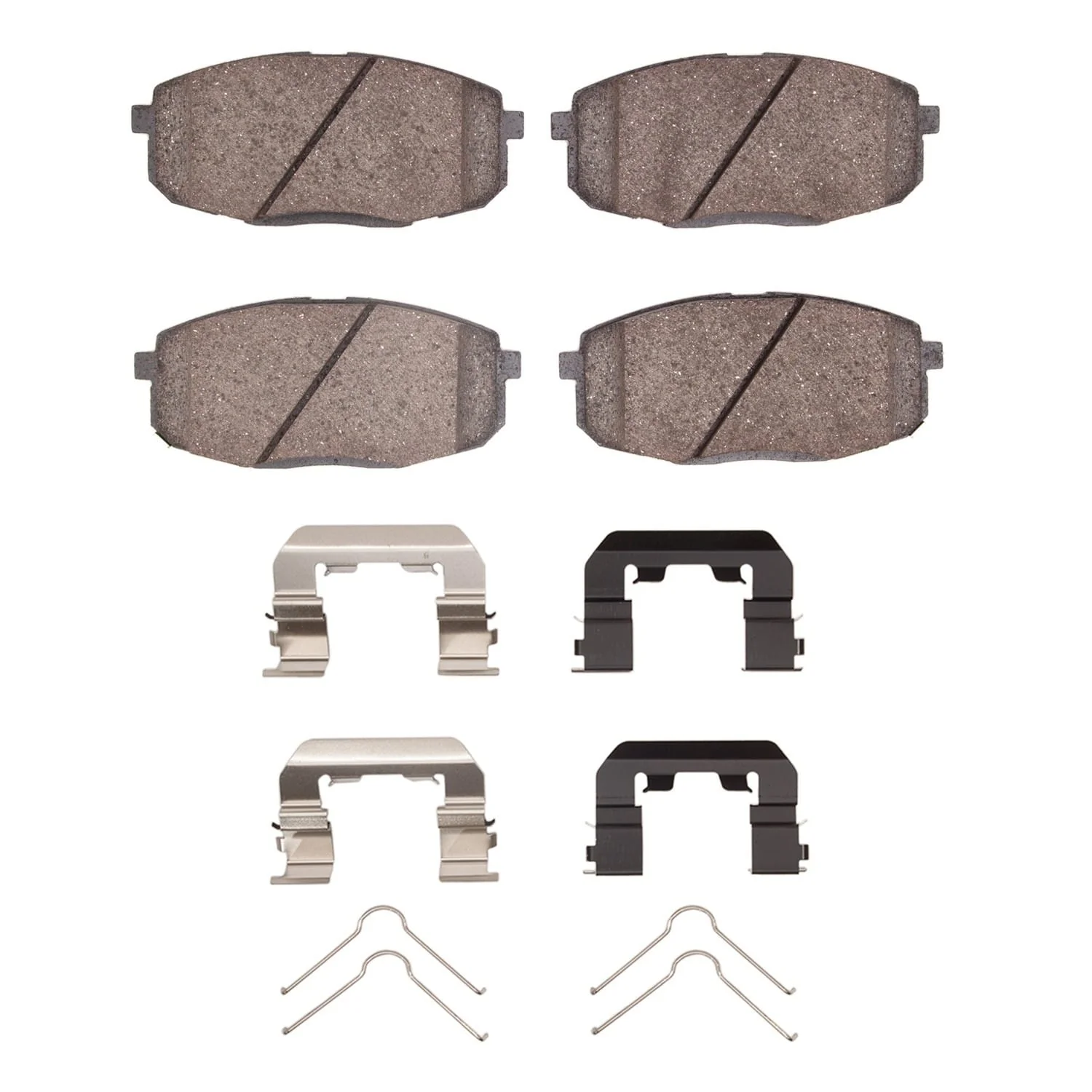 R1 Concepts 17-19 Hyundai CRETA (Mexico) Front Optimum OE Pads & Hardware Kit