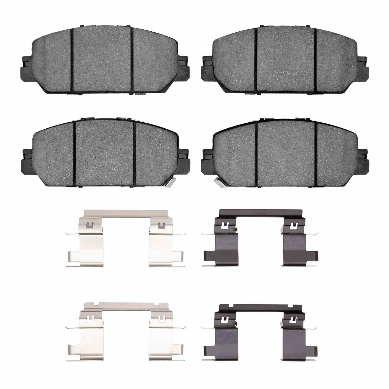 R1 Concepts 17-21 Honda CLARITY Front Ceramic Pads & Hardware Kit